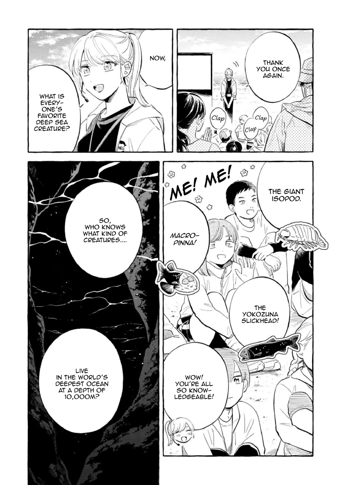 Deep Sea Aquarium Magmell Chapter 50 page 12 - Chapter 50: Hirondellea Gigas