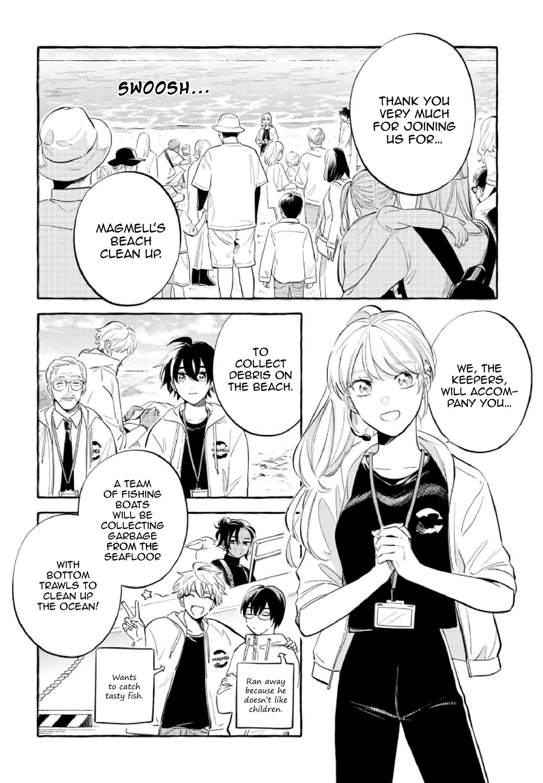 Deep Sea Aquarium Magmell Chapter 50 page 3 - Chapter 50: Hirondellea Gigas