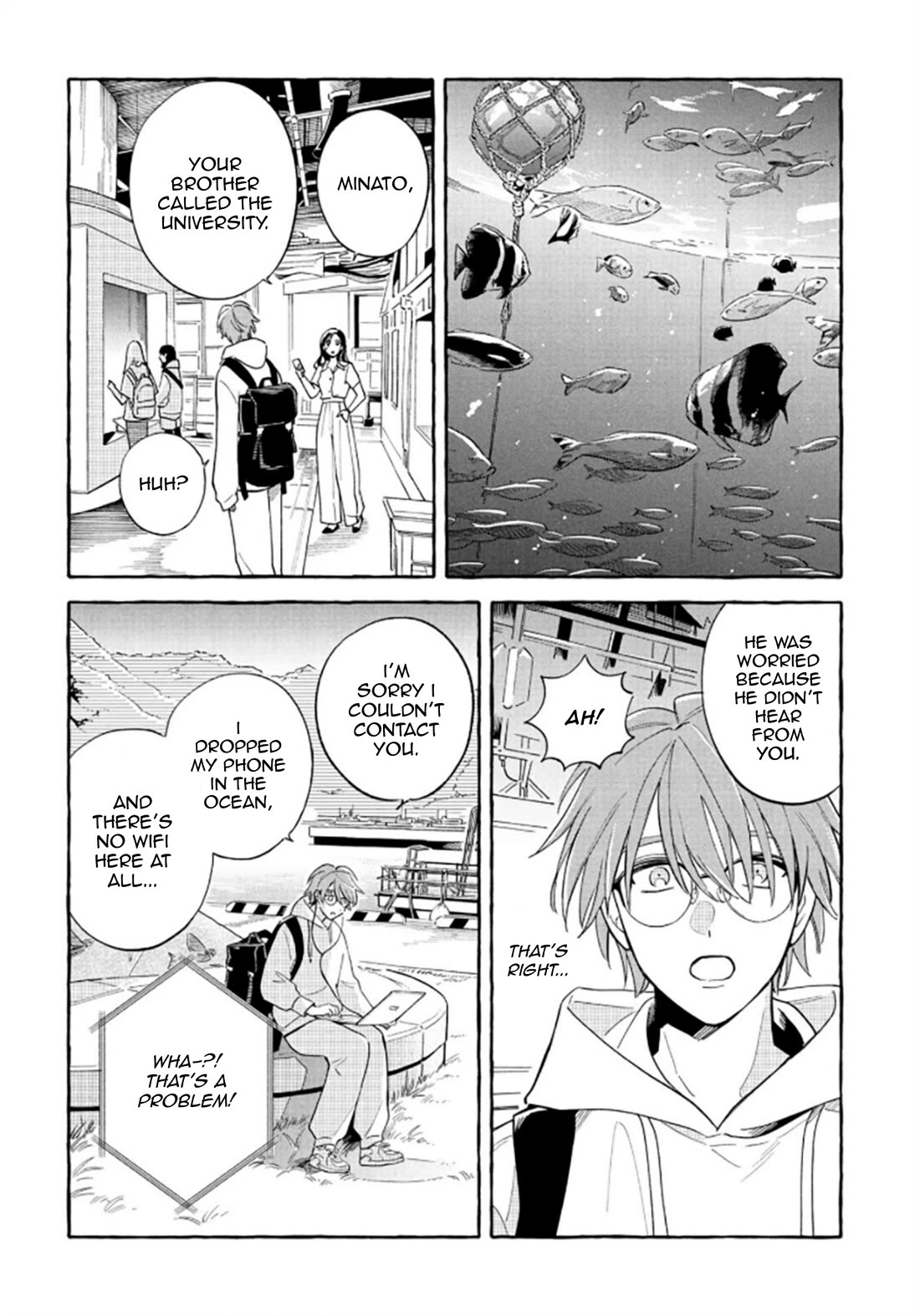 Deep Sea Aquarium Magmell Chapter 53 page 11 - Chapter 53: Adipicola Pacifica, Part 3