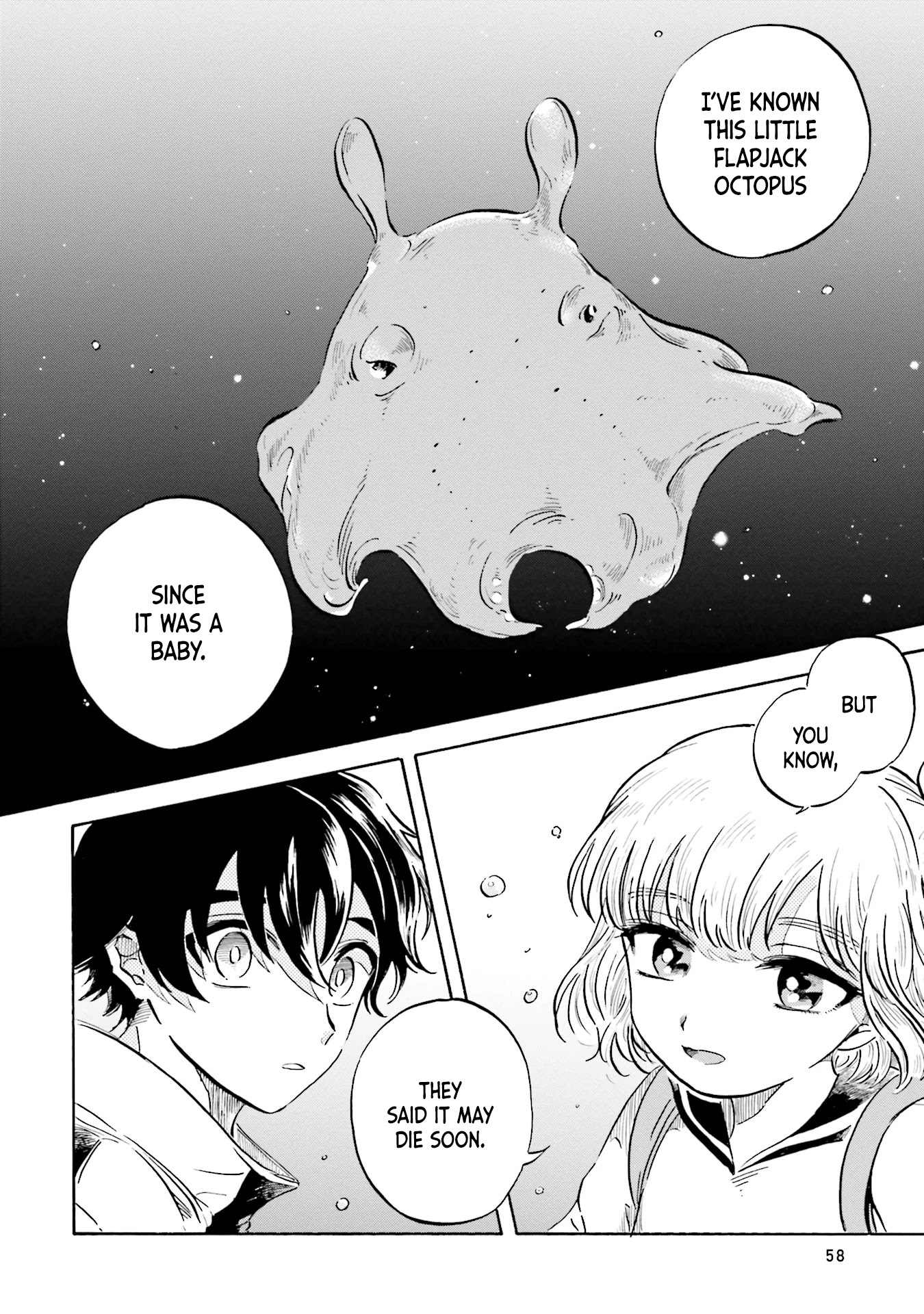 Deep Sea Aquarium Magmell Chapter 6 page 10 - Chapter 6: Japanese Flapjack Octopus