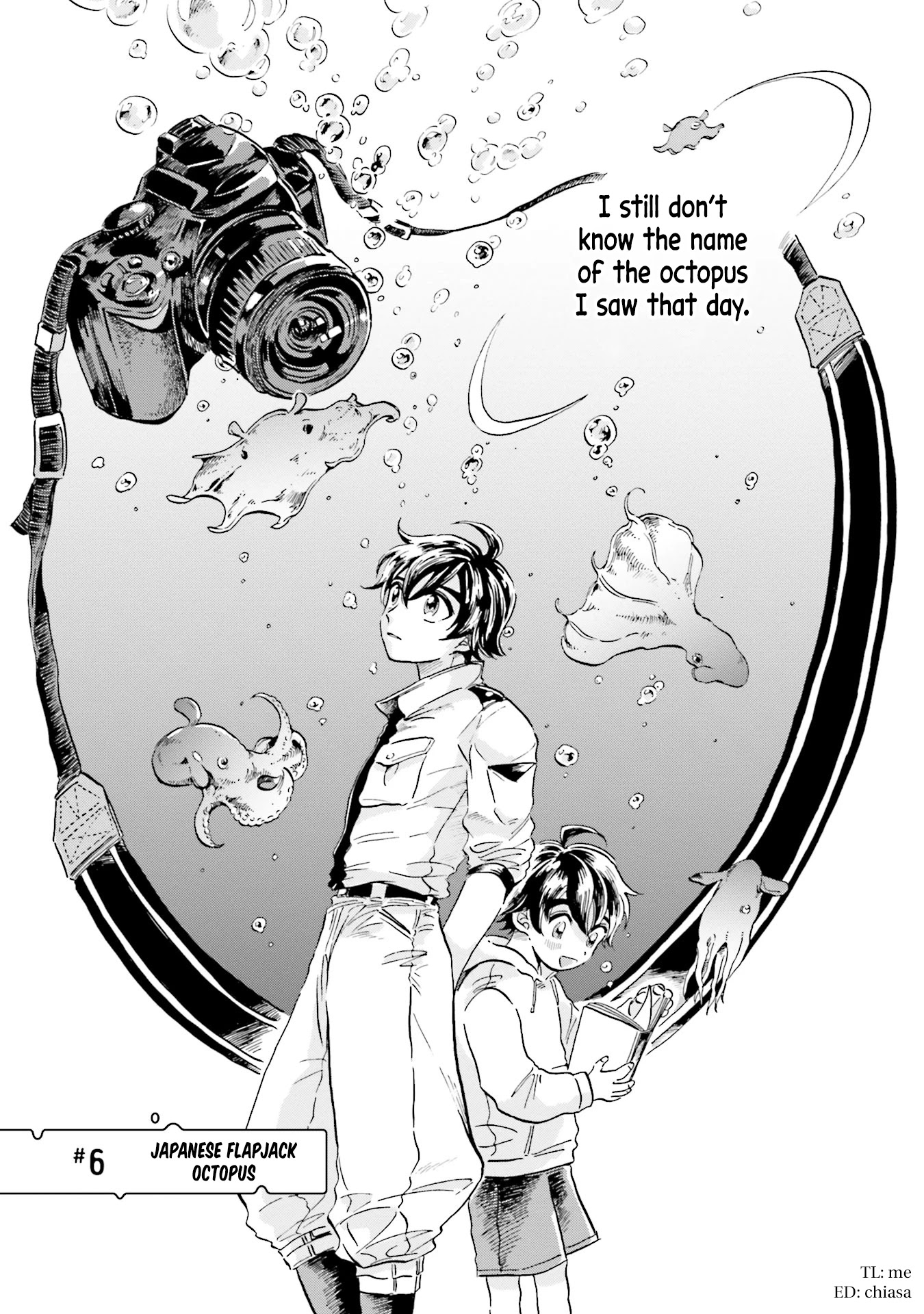 Deep Sea Aquarium Magmell Chapter 6 page 3 - Chapter 6: Japanese Flapjack Octopus