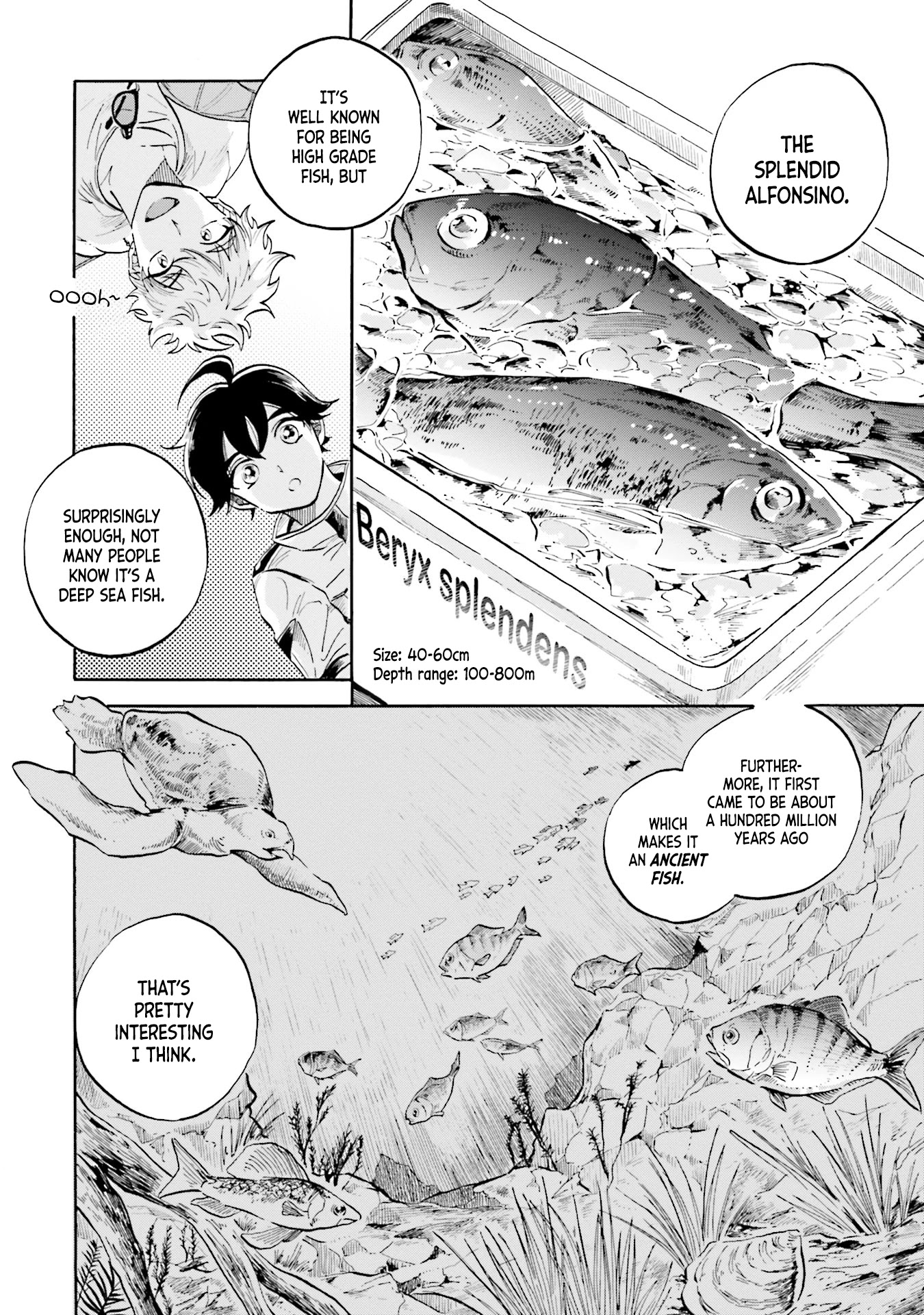 Deep Sea Aquarium Magmell Chapter 7 page 10 - Chapter 7: Splendid Alfonsino