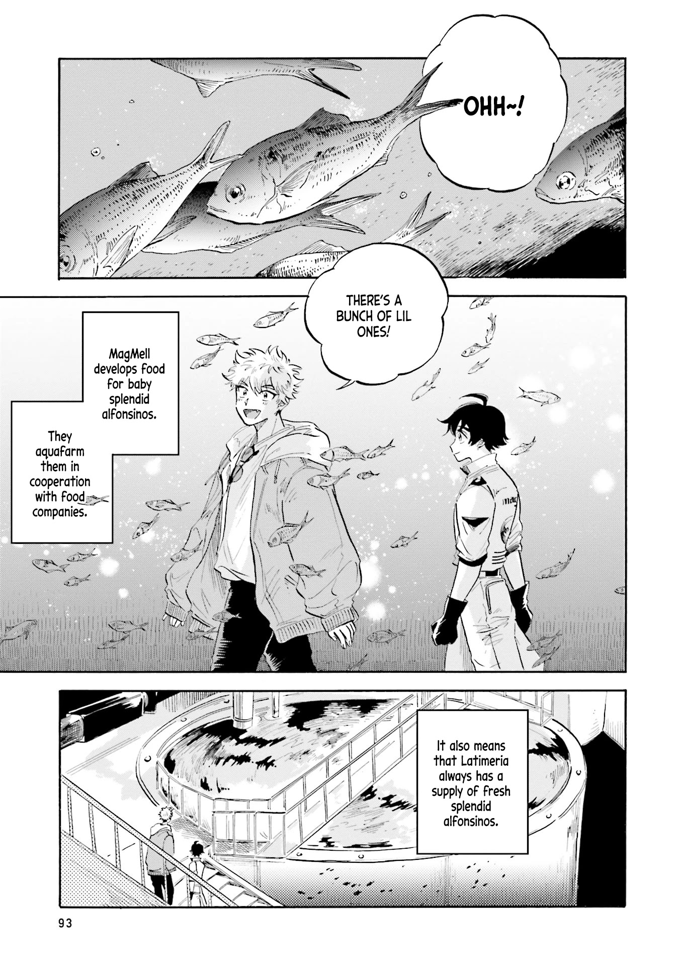 Deep Sea Aquarium Magmell Chapter 7 page 13 - Chapter 7: Splendid Alfonsino