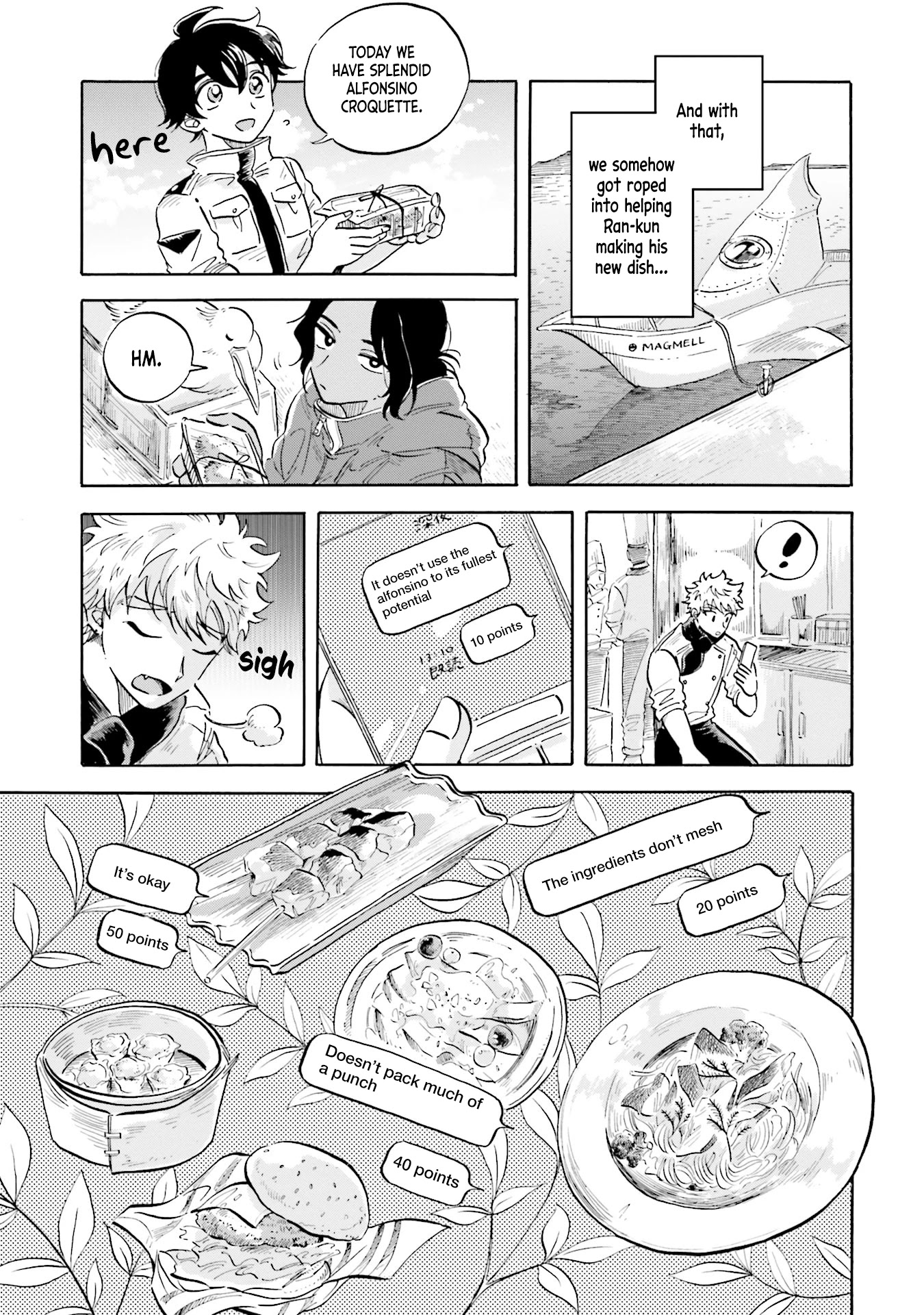 Deep Sea Aquarium Magmell Chapter 7 page 15 - Chapter 7: Splendid Alfonsino