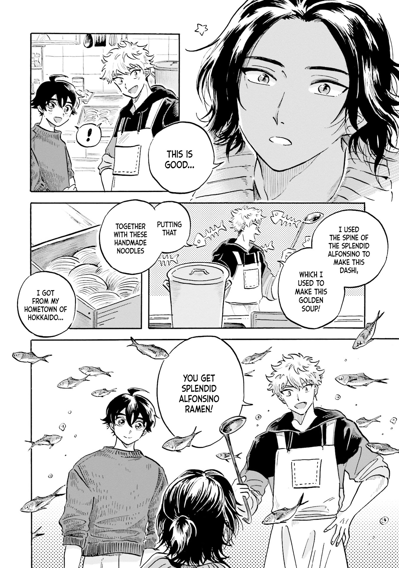 Deep Sea Aquarium Magmell Chapter 7 page 22 - Chapter 7: Splendid Alfonsino