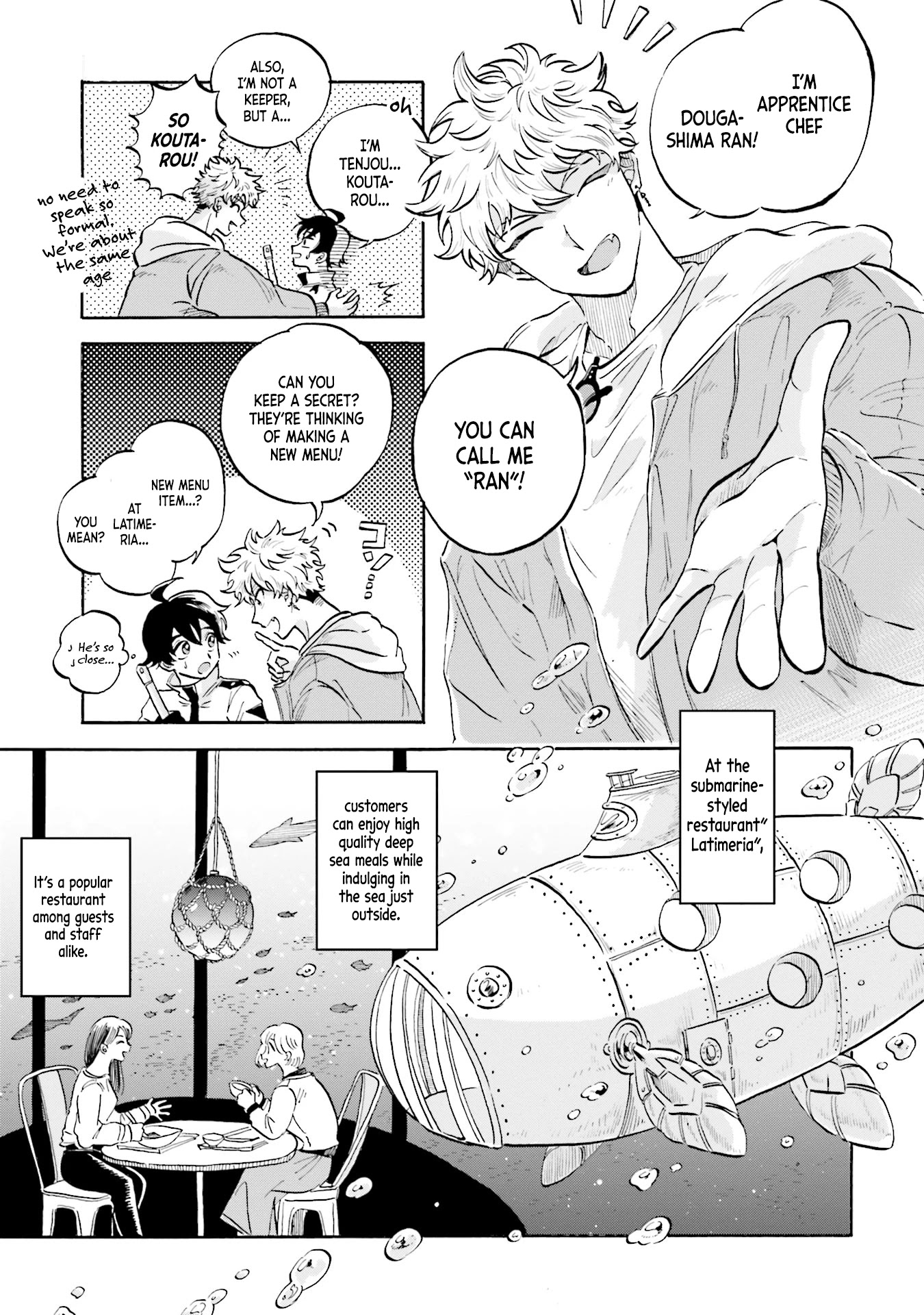 Deep Sea Aquarium Magmell Chapter 7 page 5 - Chapter 7: Splendid Alfonsino