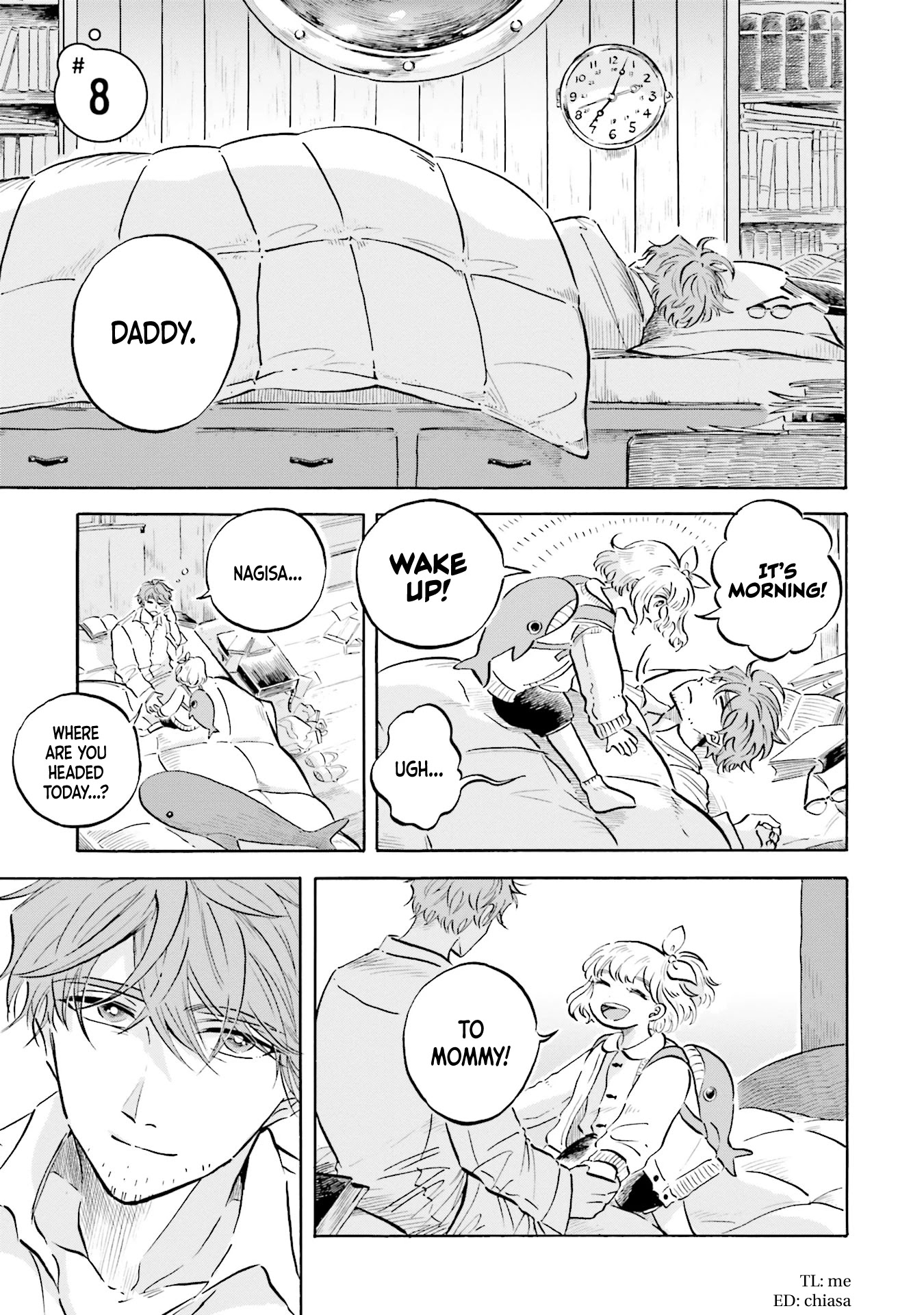 Deep Sea Aquarium Magmell Chapter 8 page 1 - Chapter 8: Pacific Sleeper Shark, Part 1