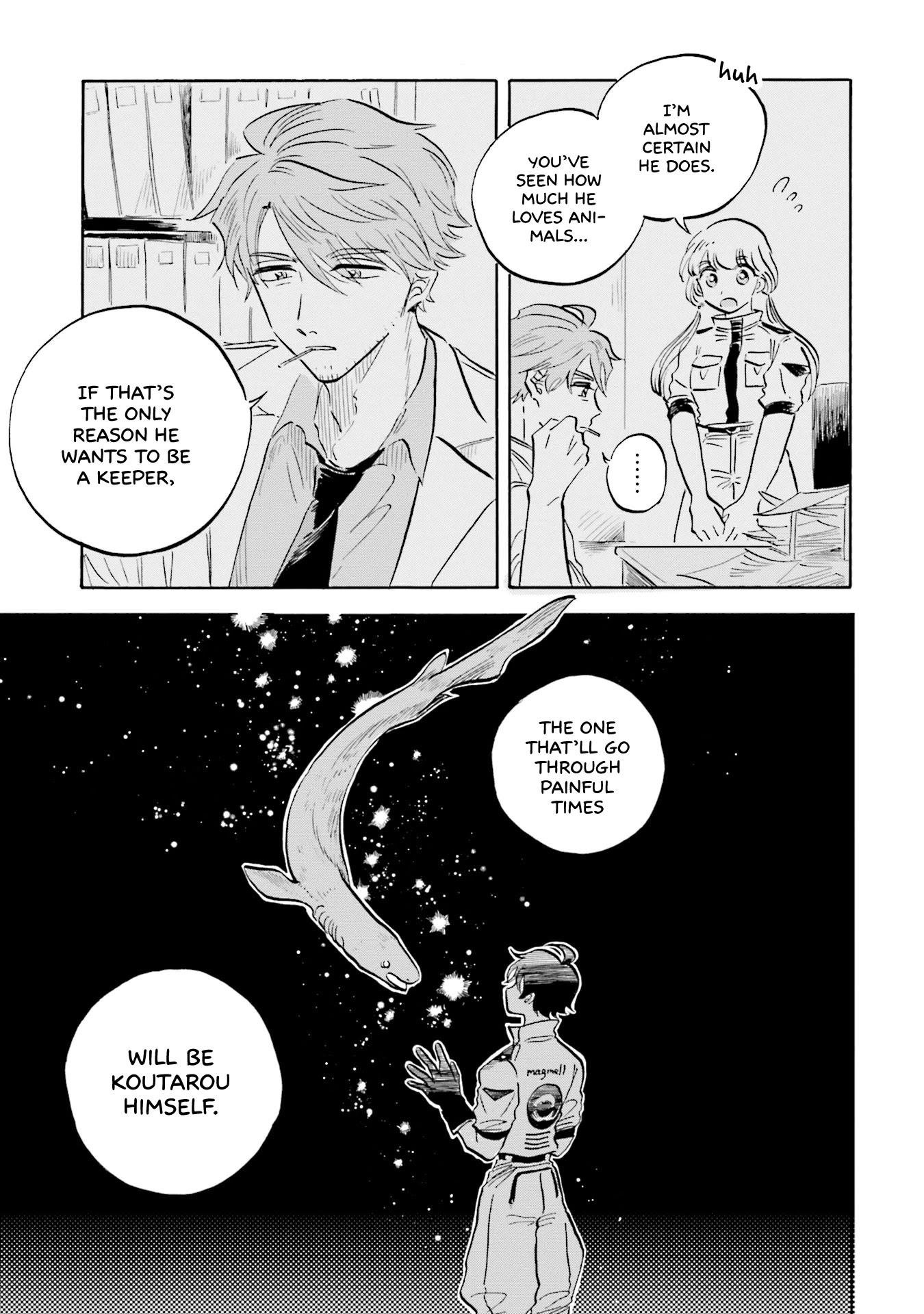 Deep Sea Aquarium Magmell Chapter 8 page 10 - Chapter 8: Pacific Sleeper Shark, Part 1