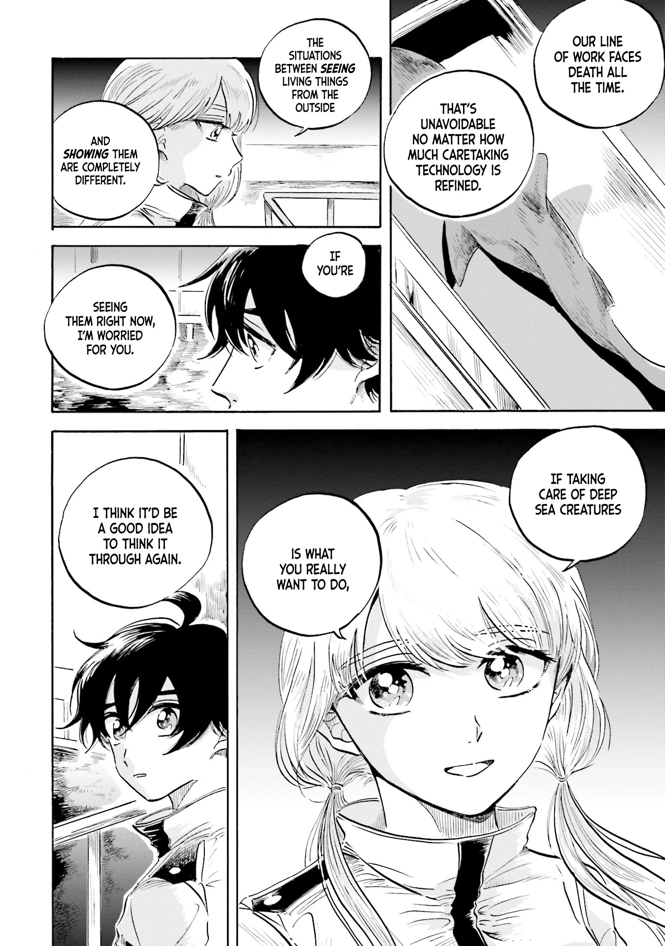 Deep Sea Aquarium Magmell Chapter 8 page 11 - Chapter 8: Pacific Sleeper Shark, Part 1