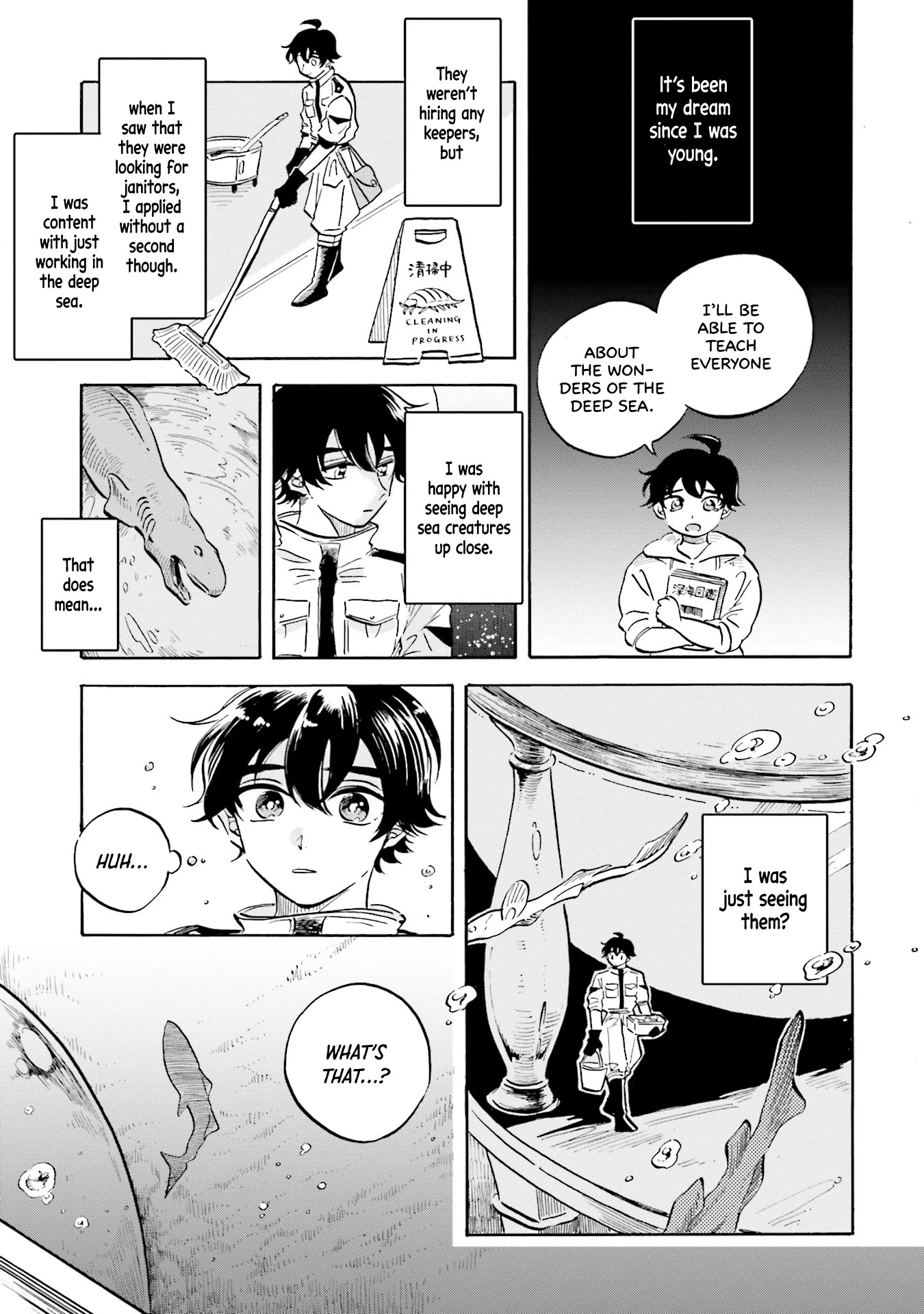 Deep Sea Aquarium Magmell Chapter 8 page 12 - Chapter 8: Pacific Sleeper Shark, Part 1