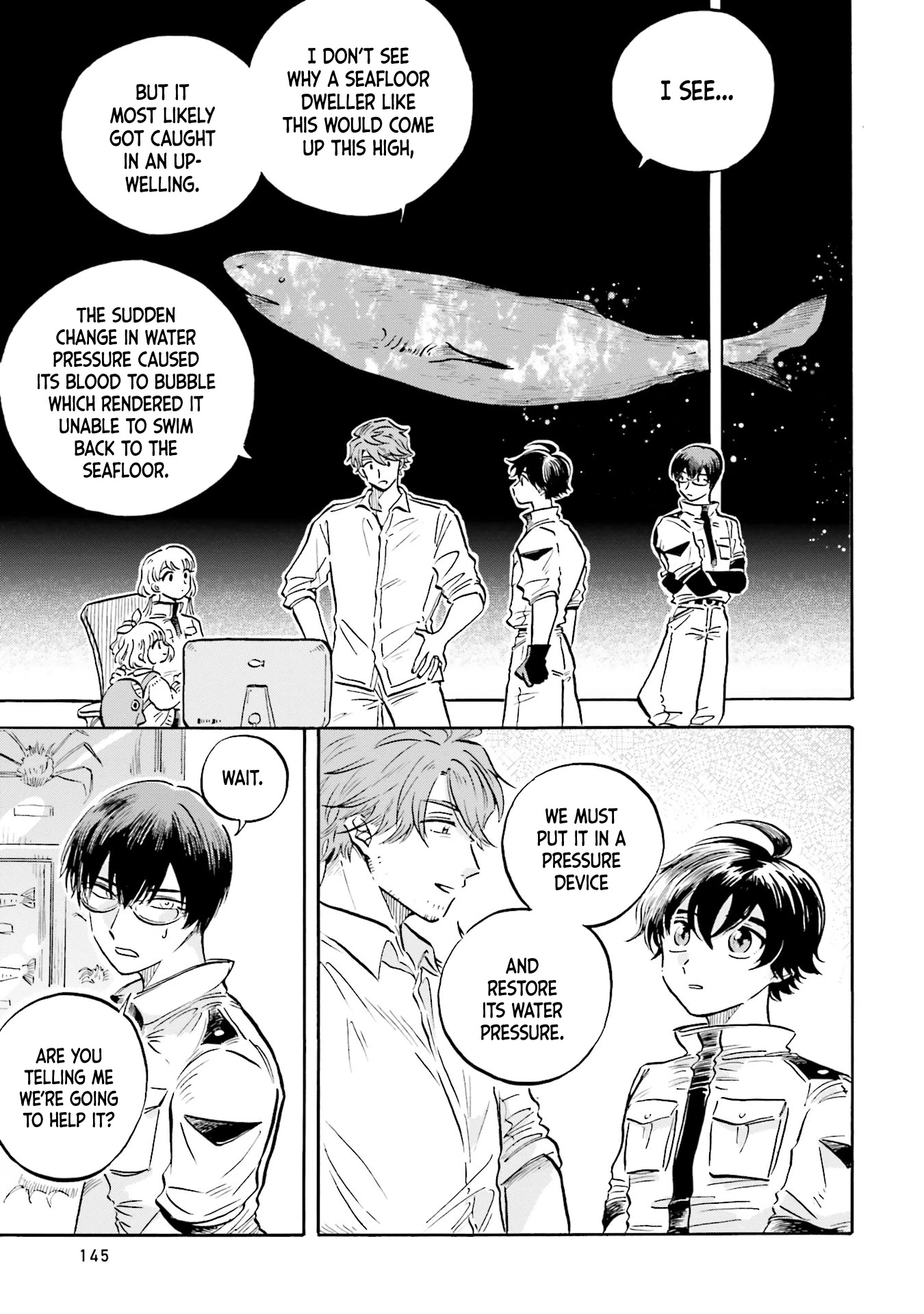 Deep Sea Aquarium Magmell Chapter 8 page 24 - Chapter 8: Pacific Sleeper Shark, Part 1