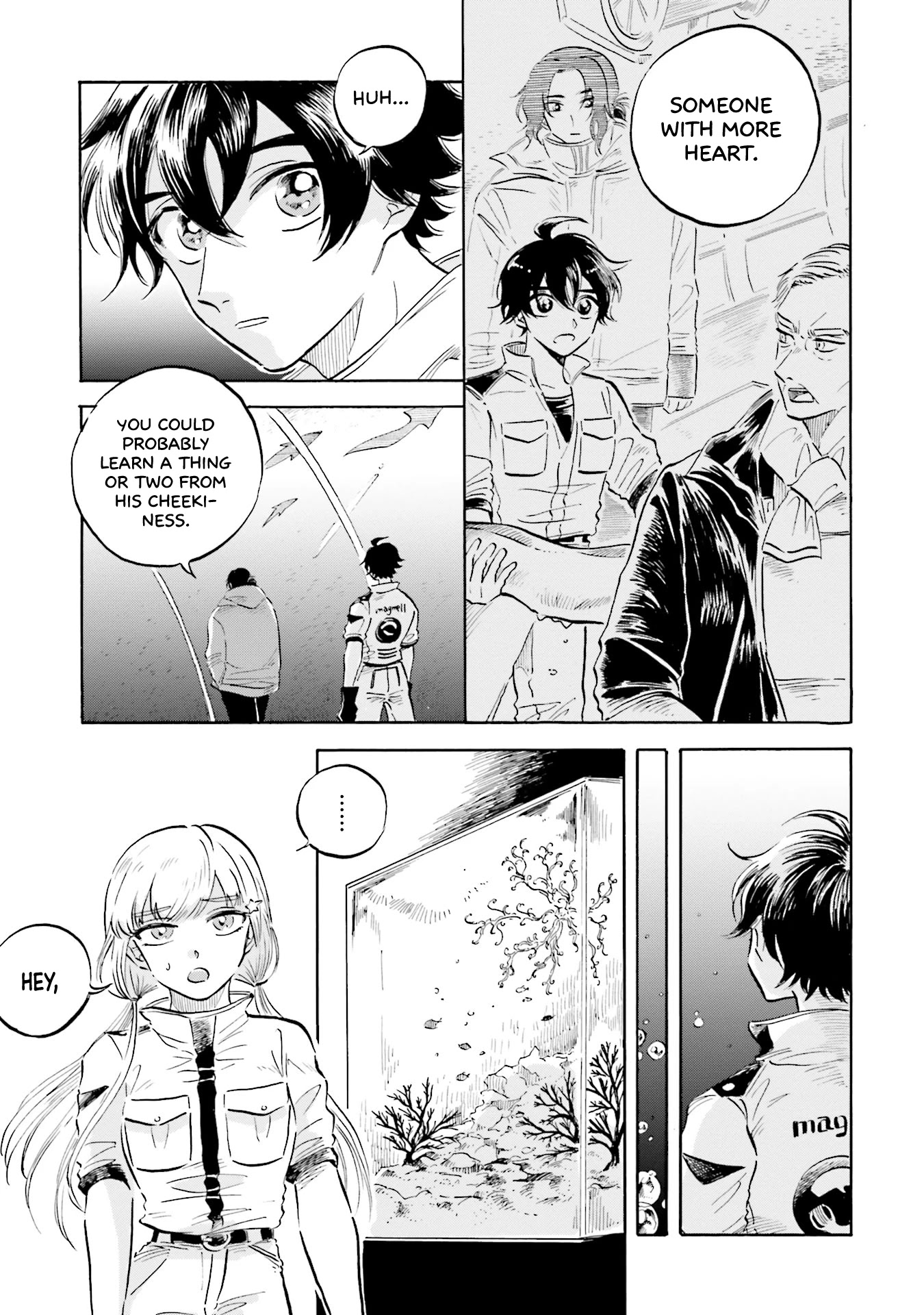 Deep Sea Aquarium Magmell Chapter 8 page 4 - Chapter 8: Pacific Sleeper Shark, Part 1
