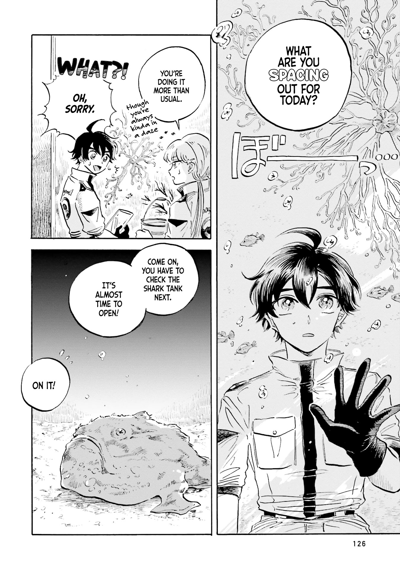 Deep Sea Aquarium Magmell Chapter 8 page 5 - Chapter 8: Pacific Sleeper Shark, Part 1