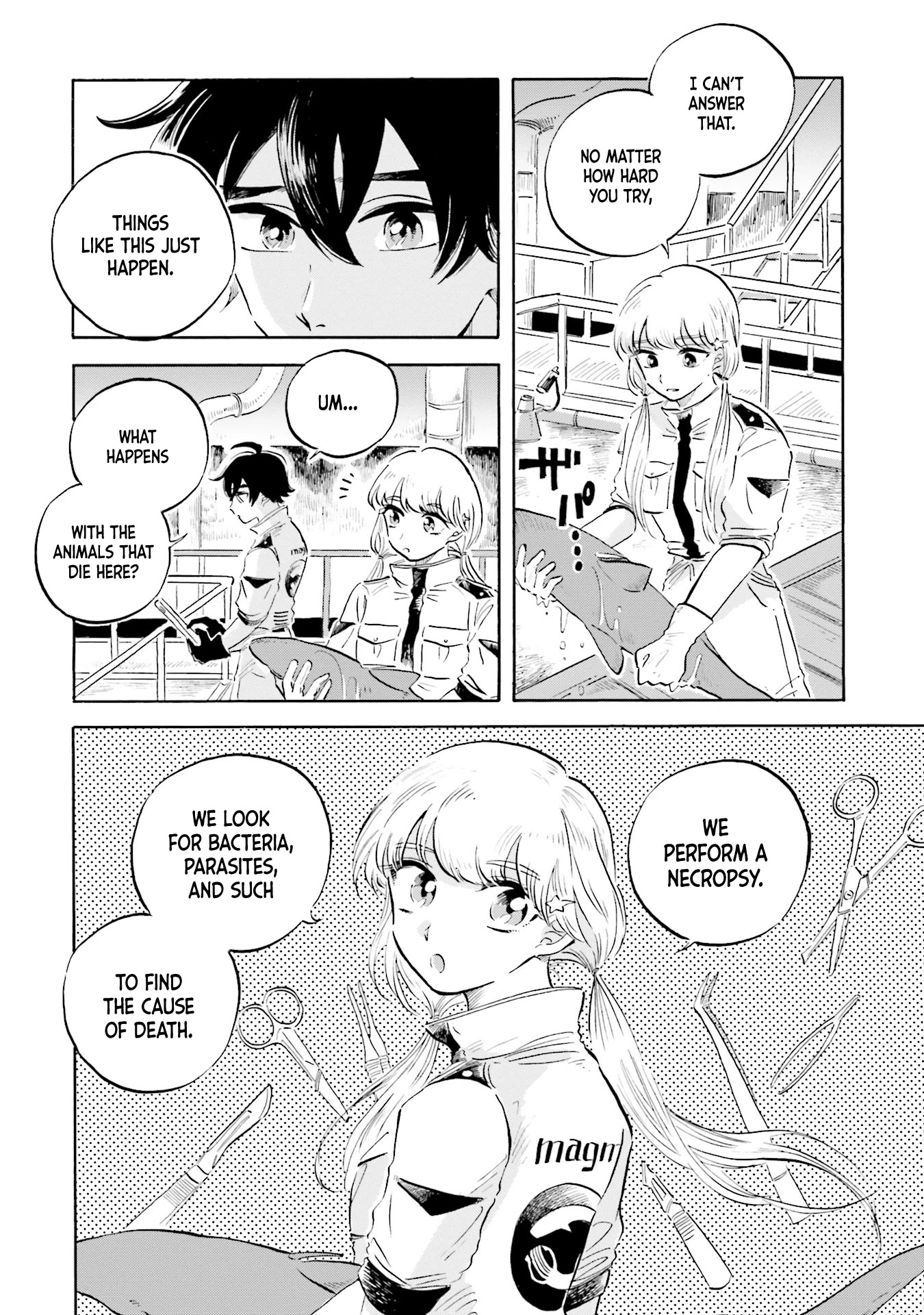 Deep Sea Aquarium Magmell Chapter 8 page 7 - Chapter 8: Pacific Sleeper Shark, Part 1