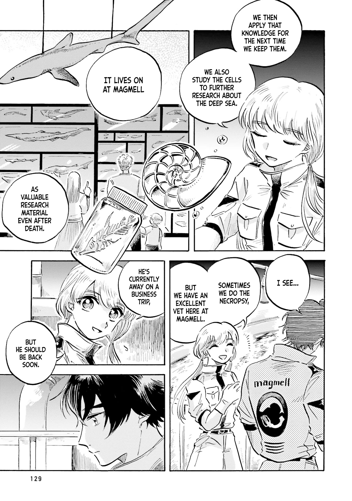 Deep Sea Aquarium Magmell Chapter 8 page 8 - Chapter 8: Pacific Sleeper Shark, Part 1