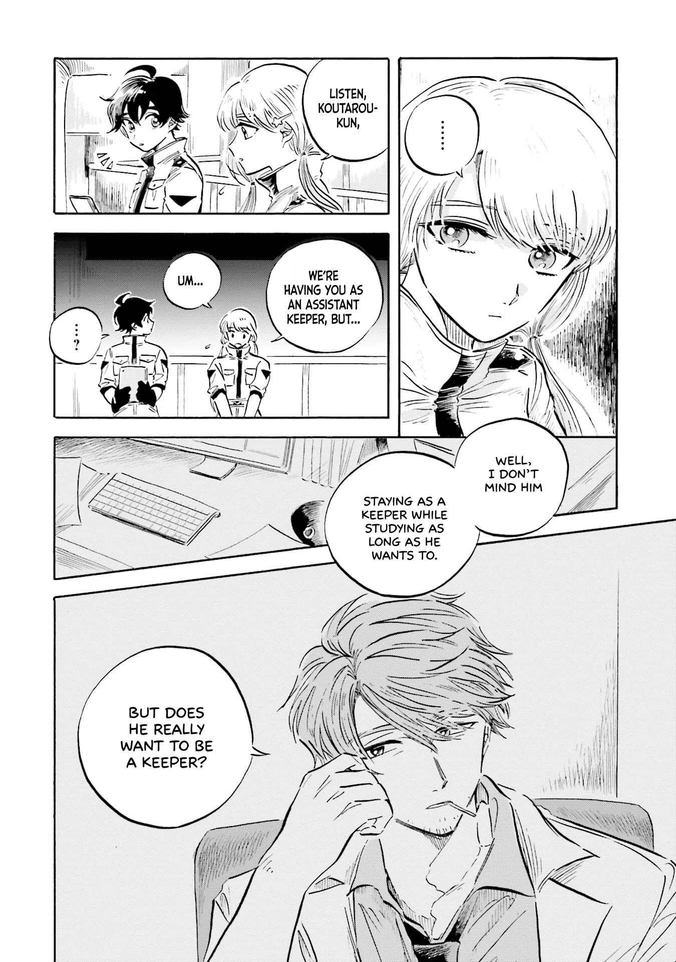 Deep Sea Aquarium Magmell Chapter 8 page 9 - Chapter 8: Pacific Sleeper Shark, Part 1