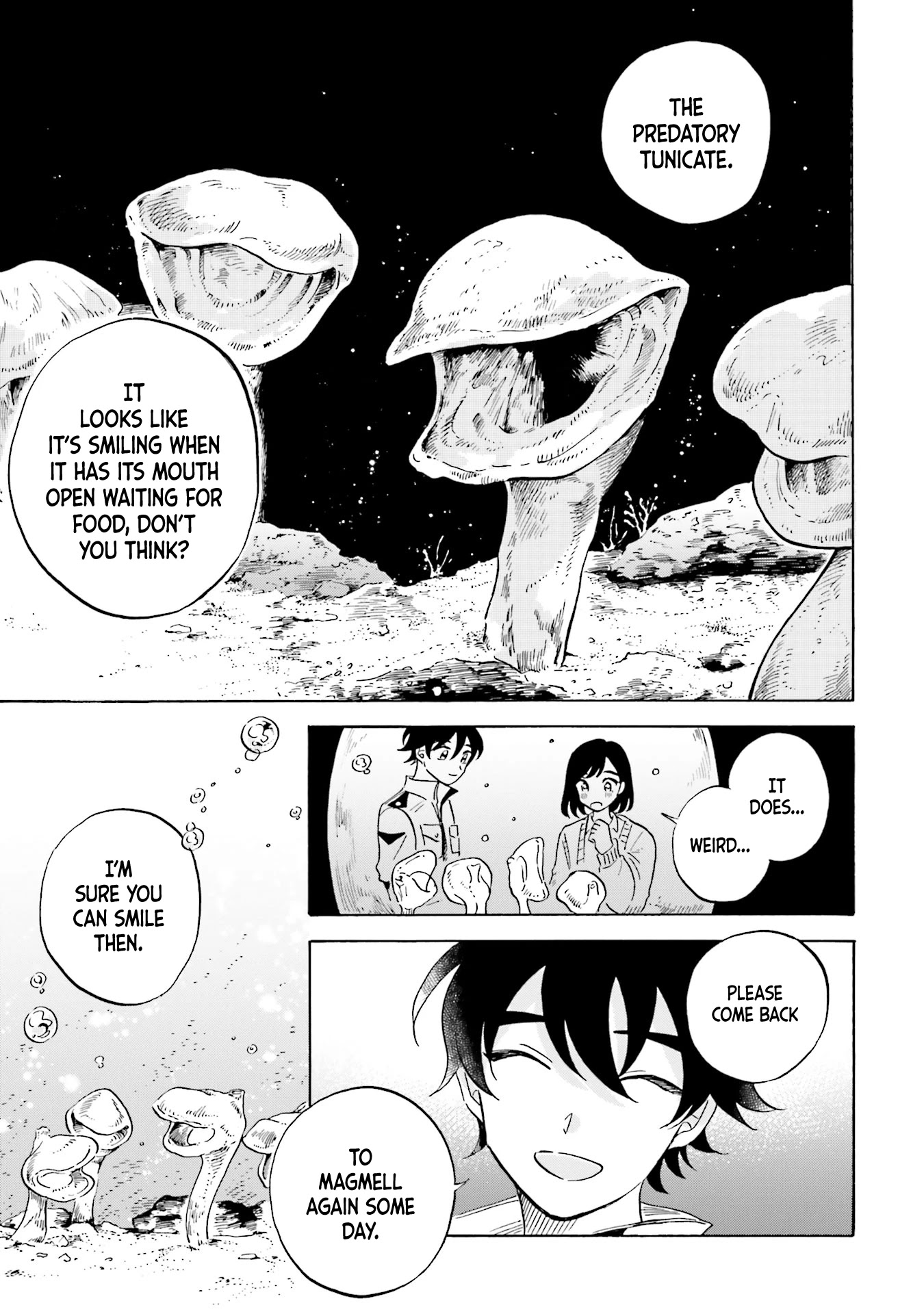 Deep Sea Aquarium Magmell Chapter 9.5 page 6 - Chapter 9.5: Predatory Tunicate