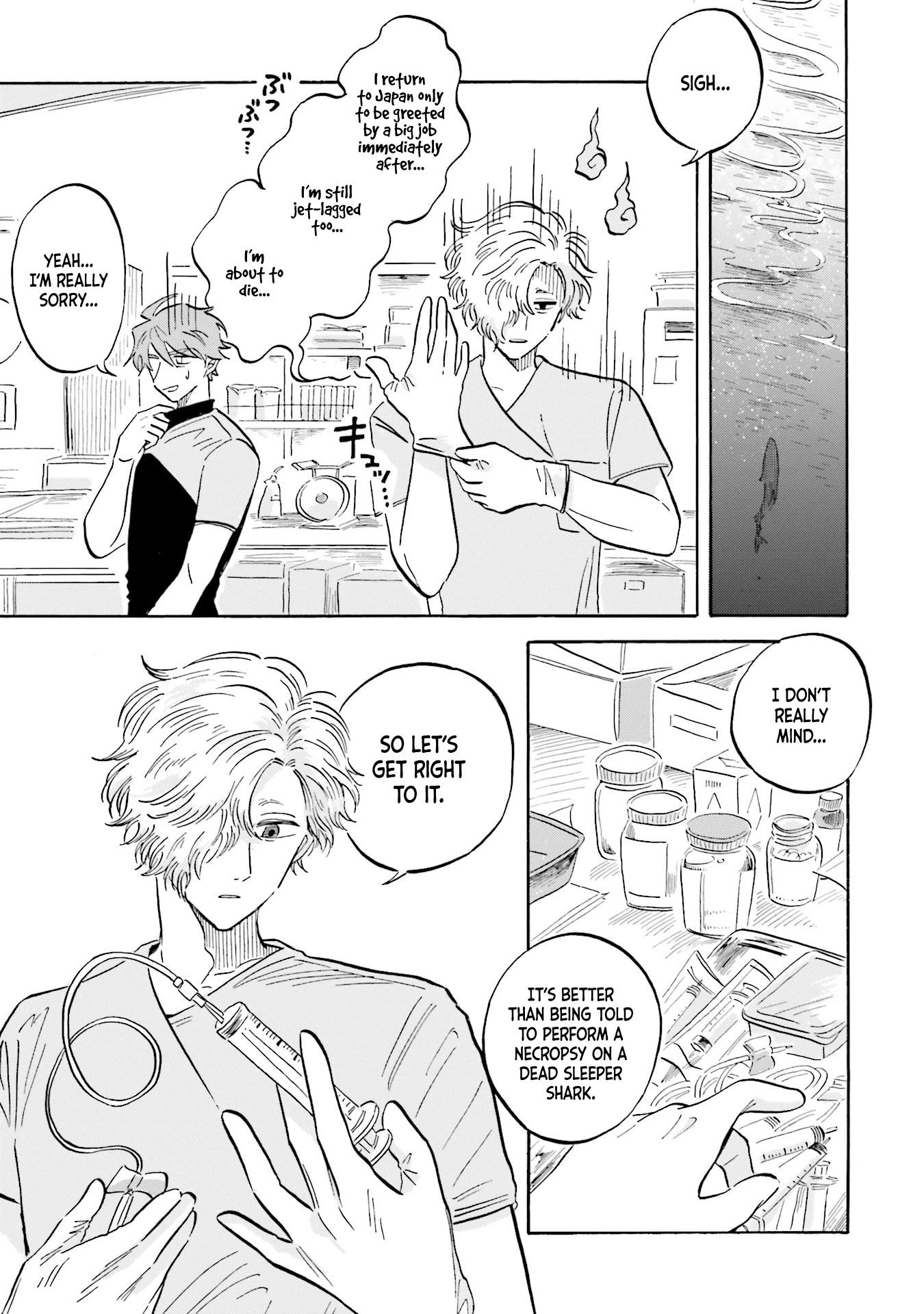 Deep Sea Aquarium Magmell Chapter 9 page 11 - Chapter 9: Pacific Sleeper Shark, Part 2