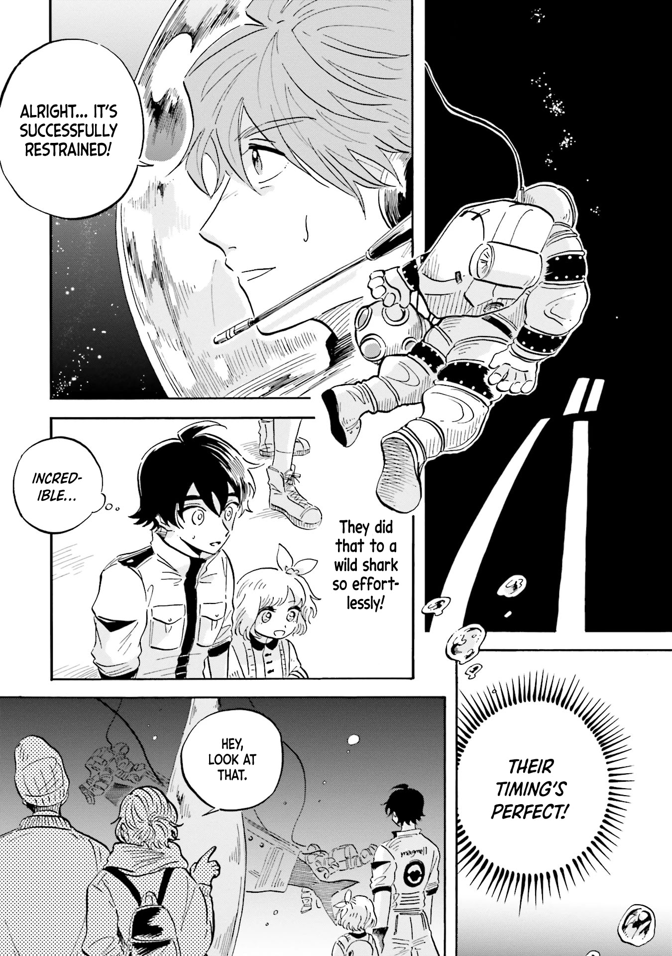 Deep Sea Aquarium Magmell Chapter 9 page 15 - Chapter 9: Pacific Sleeper Shark, Part 2