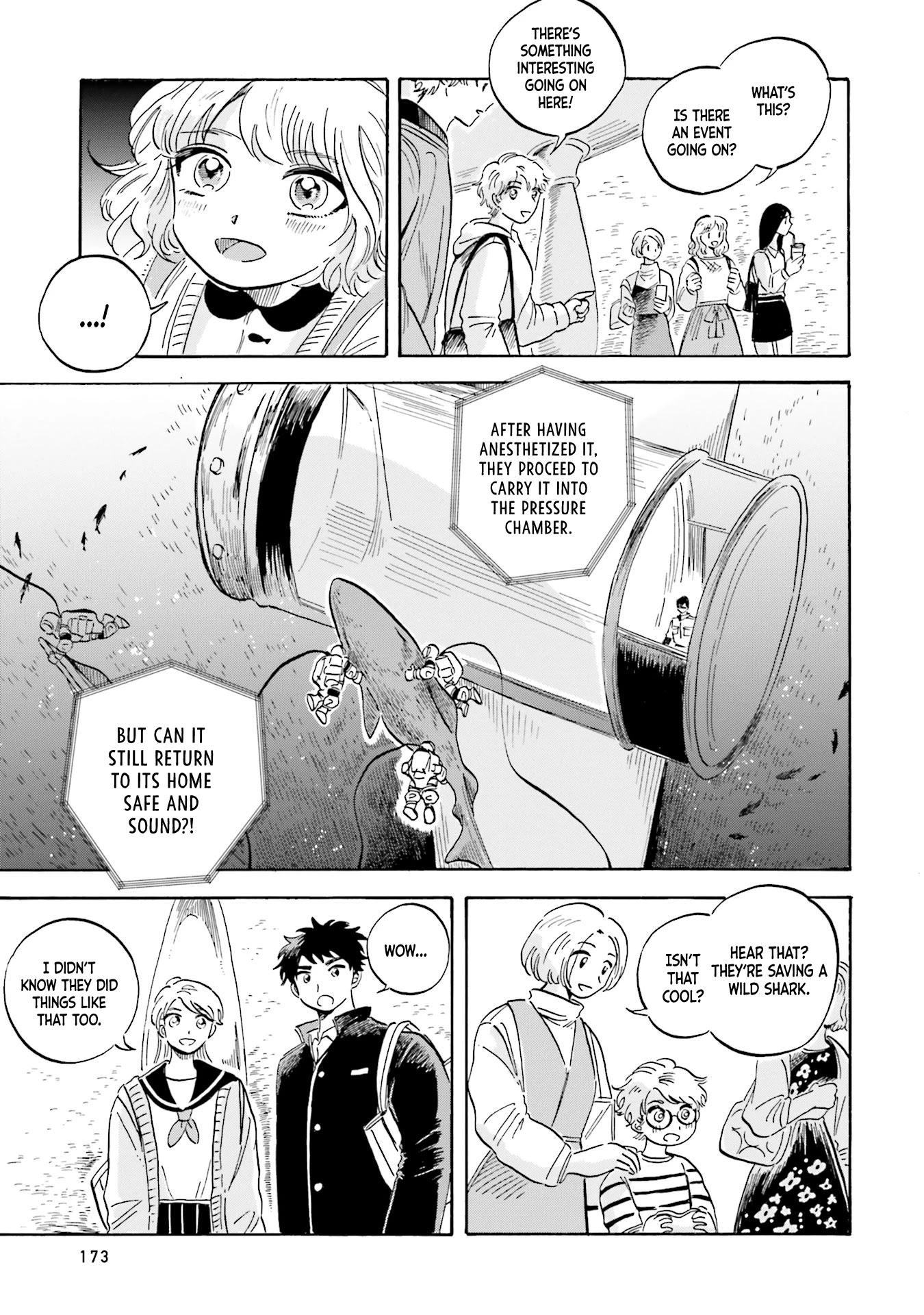 Deep Sea Aquarium Magmell Chapter 9 page 21 - Chapter 9: Pacific Sleeper Shark, Part 2