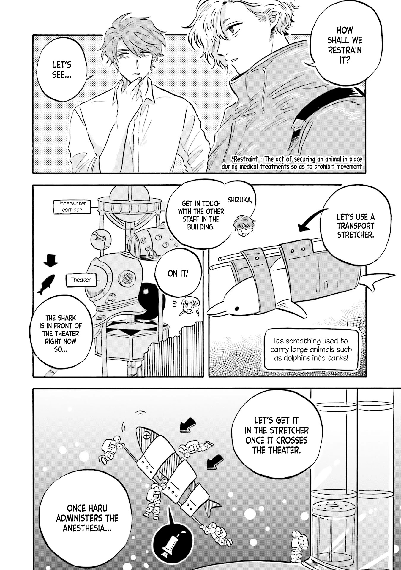 Deep Sea Aquarium Magmell Chapter 9 page 4 - Chapter 9: Pacific Sleeper Shark, Part 2