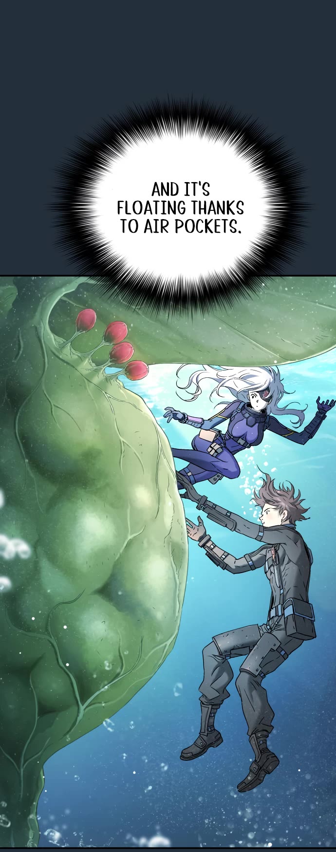 DeepWater Chapter 218 page 15 - Chapter 218: Side Story Chapter 4 - Kana's windless zone