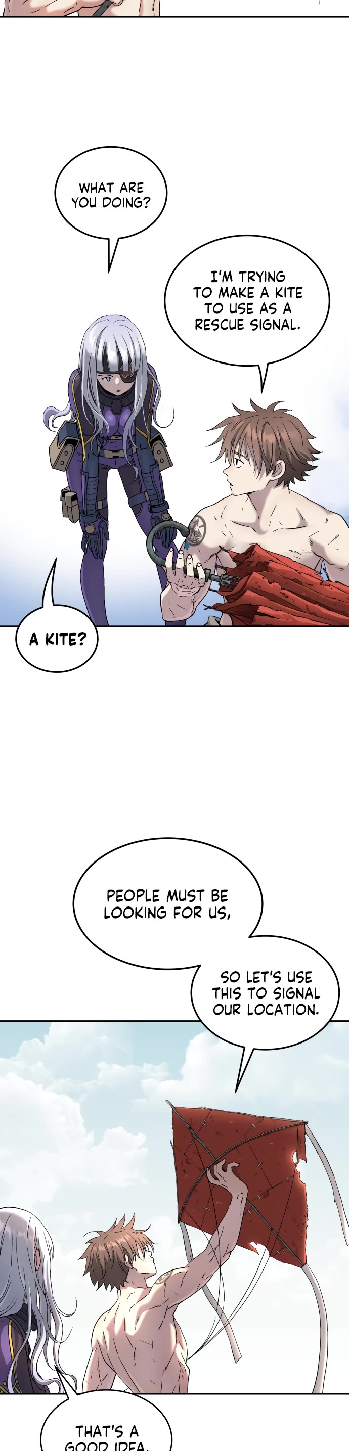DeepWater Chapter 218 page 38 - Chapter 218: Side Story Chapter 4 - Kana's windless zone