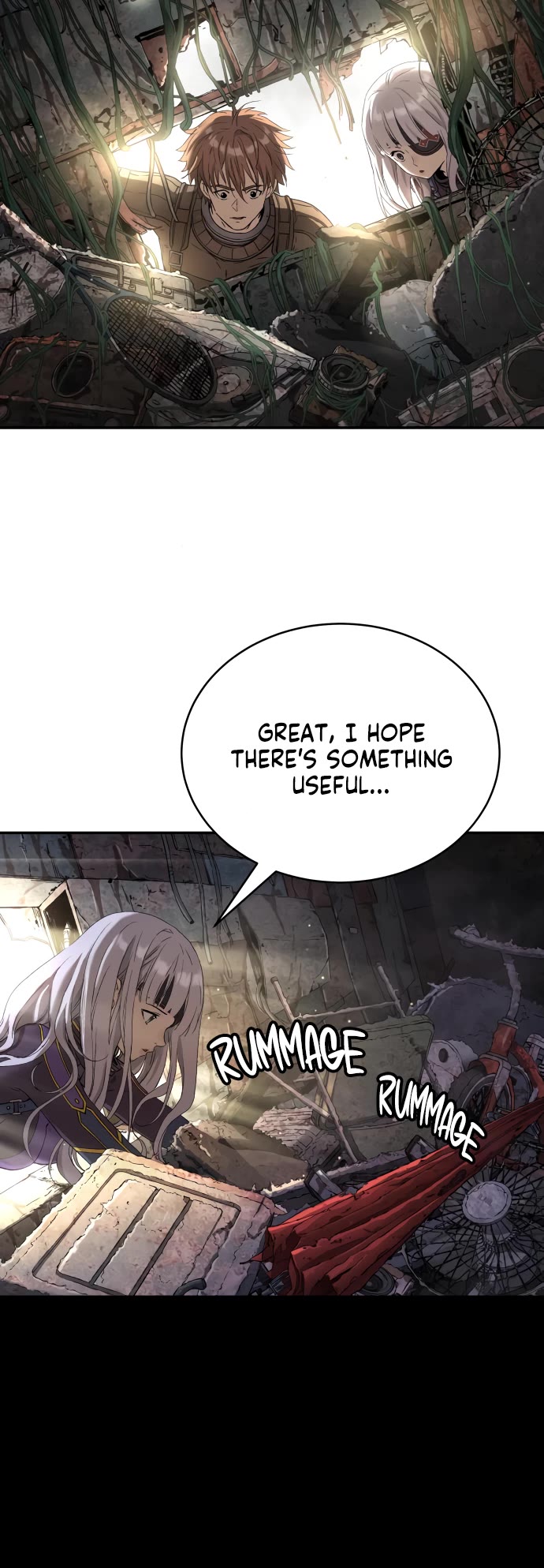 DeepWater Chapter 218 page 4 - Chapter 218: Side Story Chapter 4 - Kana's windless zone