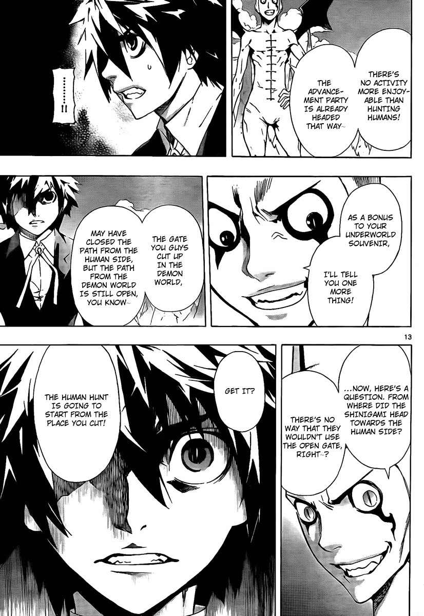 Defense Devil Chapter 44.2 page 13 - Chapter 44 v2 : Judgement－16 Catfight