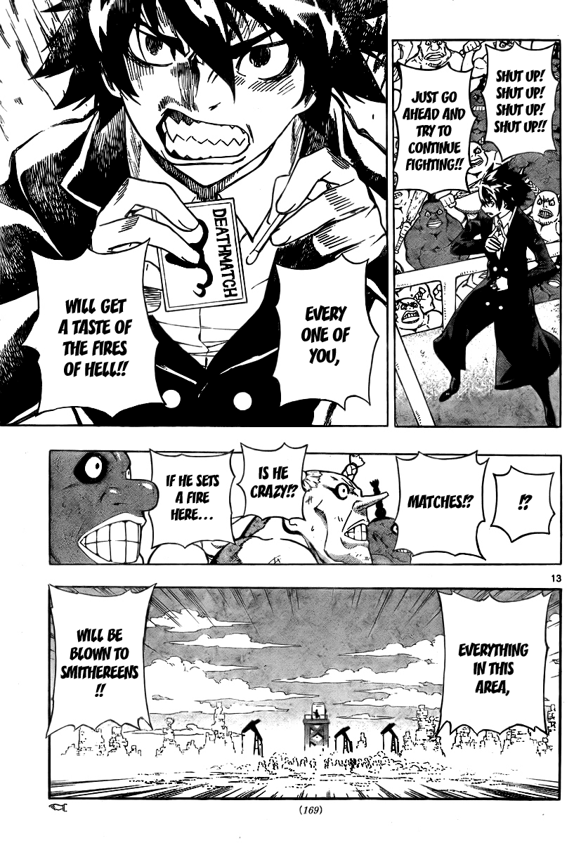 Defense Devil Chapter 58 page 13 - Chapter 58 v2 : Judgement－30 Operation Gasoline Hustle