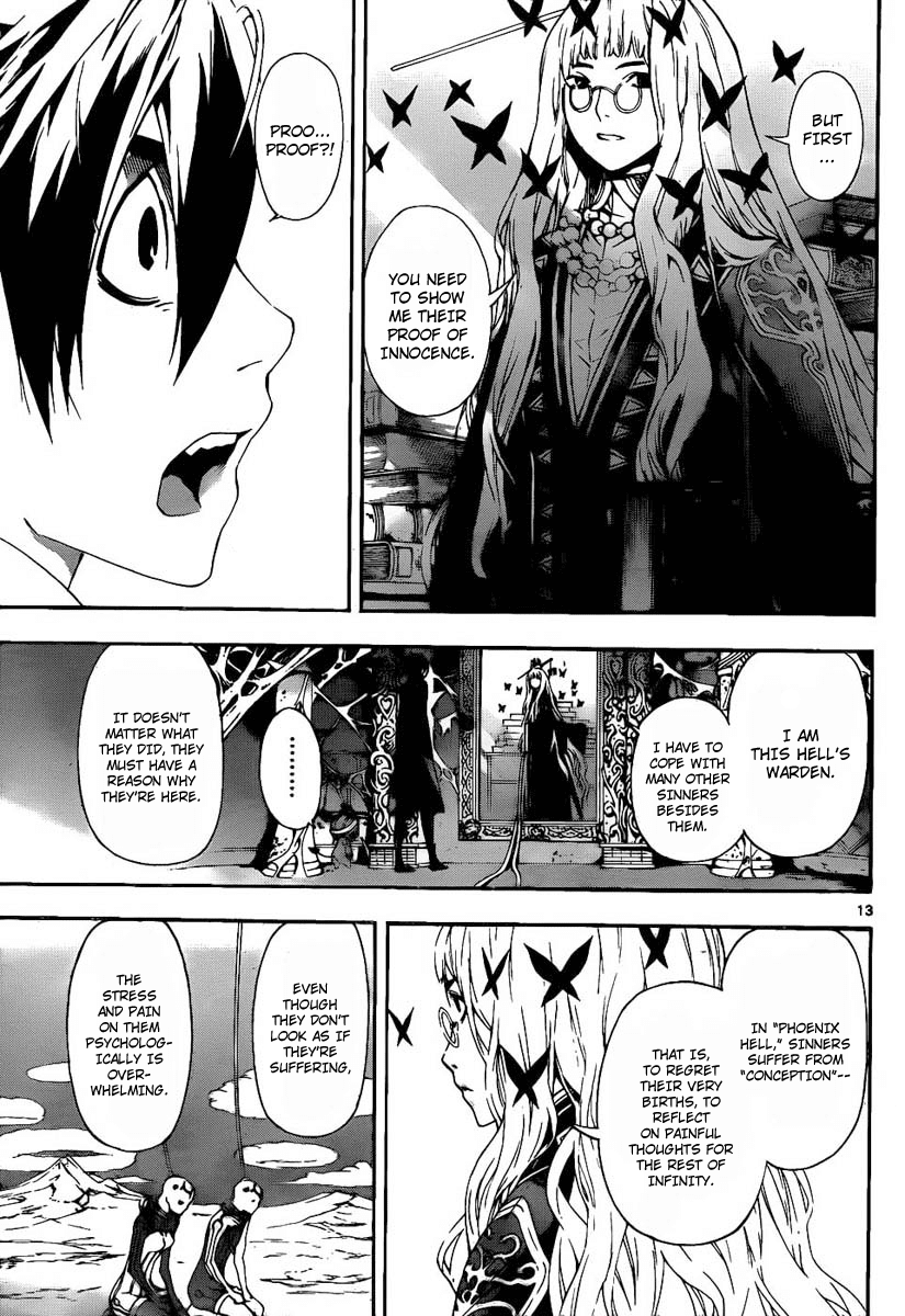 Defense Devil Chapter 74.2 page 13 - Chapter 74 v2 : Judgement－46 The Man In The Mirror