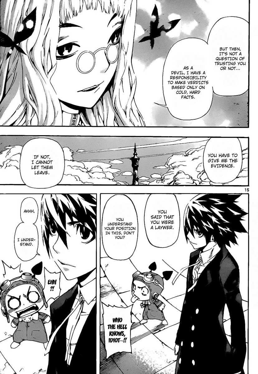 Defense Devil Chapter 74.2 page 15 - Chapter 74 v2 : Judgement－46 The Man In The Mirror