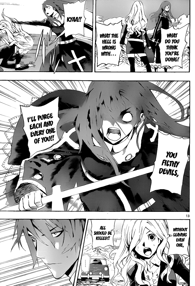 Defense Devil Chapter 79 page 12 - Chapter 79 v2 : Judgement－51 True Form