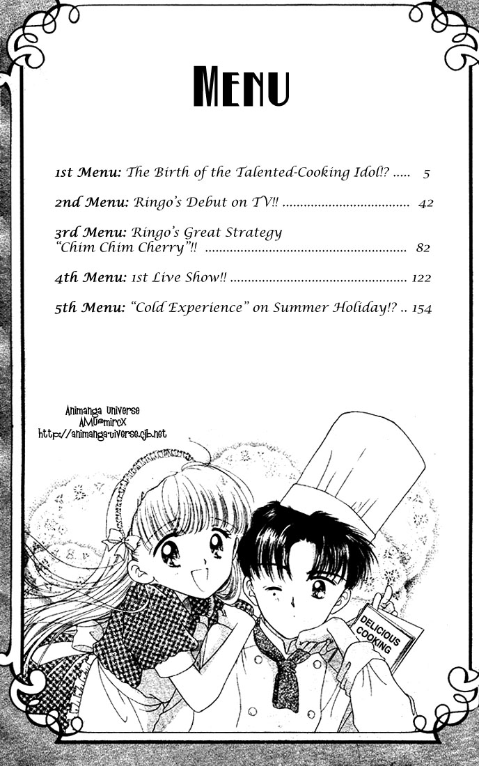 Delicious! Chapter 1 page 4 - Chapter 1: The Birth of the Talented-Cooking Idol!?