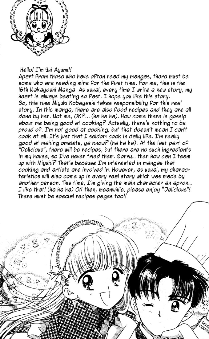 Delicious! Chapter 1 page 7 - Chapter 1: The Birth of the Talented-Cooking Idol!?