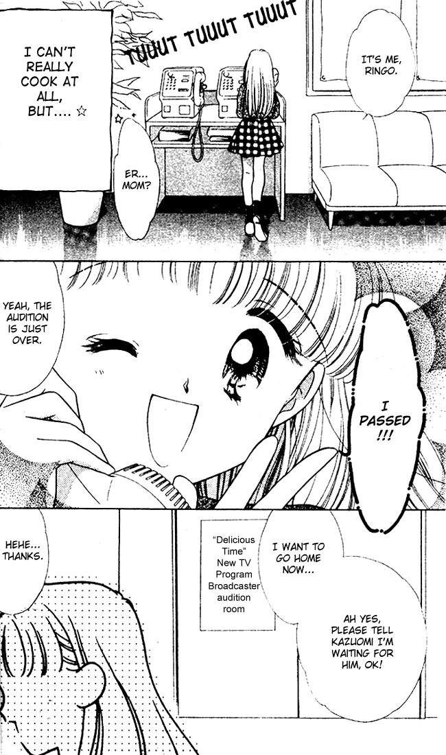 Delicious! Chapter 1 page 8 - Chapter 1: The Birth of the Talented-Cooking Idol!?