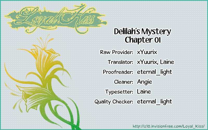 Delilah's Mystery Chapter 1 page 1 - Chapter 1