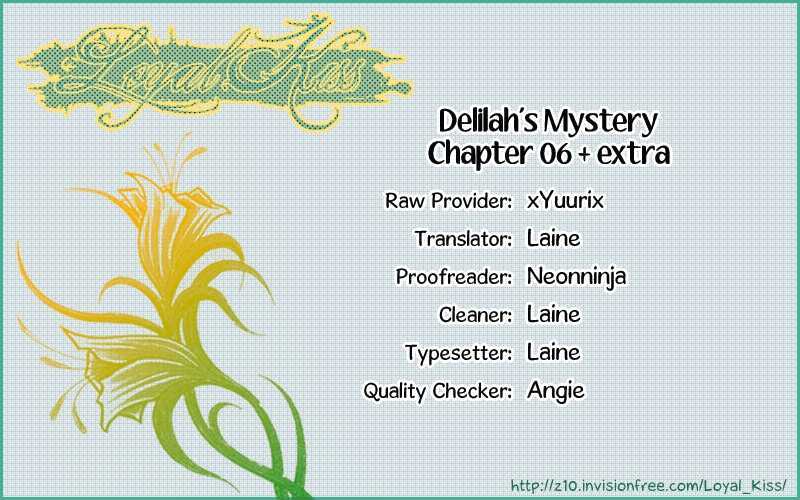 Delilah's Mystery Chapter 6 page 1 - Chapter 6