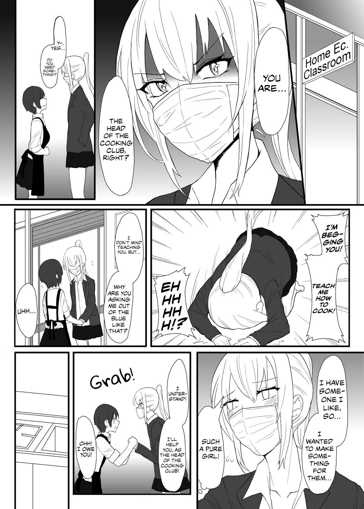 Delinquent and Cooking Club Chapter 0 page 1 - Chapter 0: Oneshot