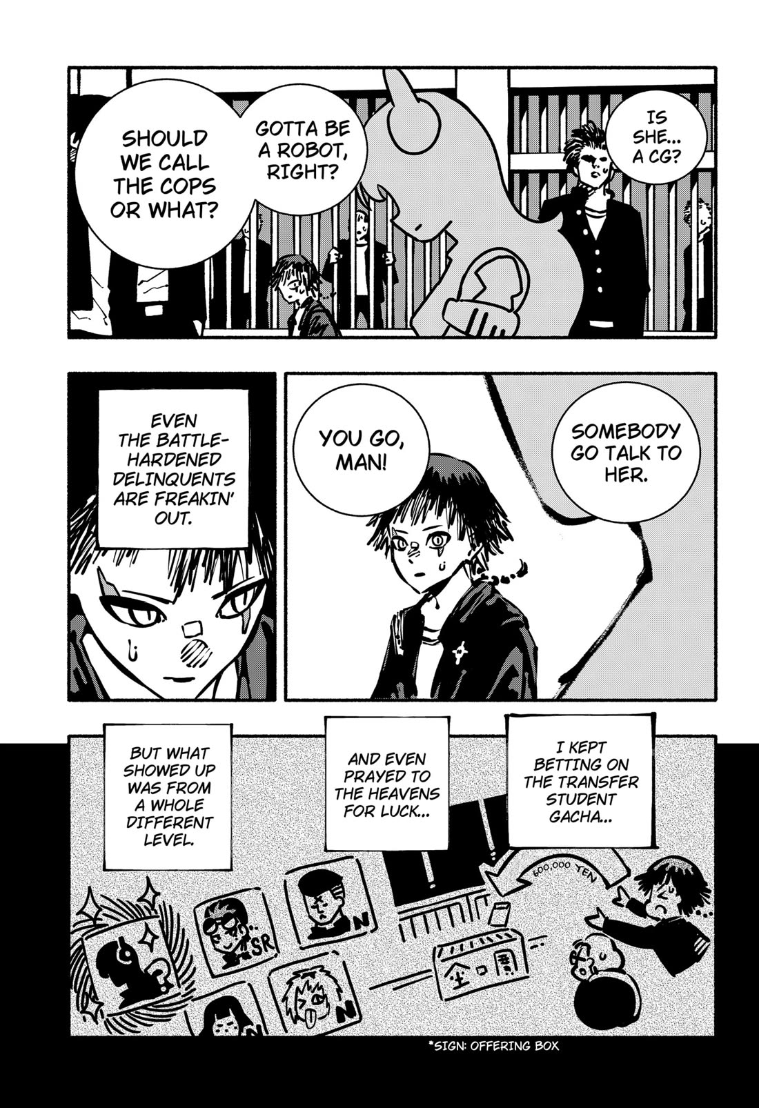 Delinquent Gacha Chapter 2 page 3 - Chapter 2: #2 HYPER TSUNDELATION SUPER TURBO