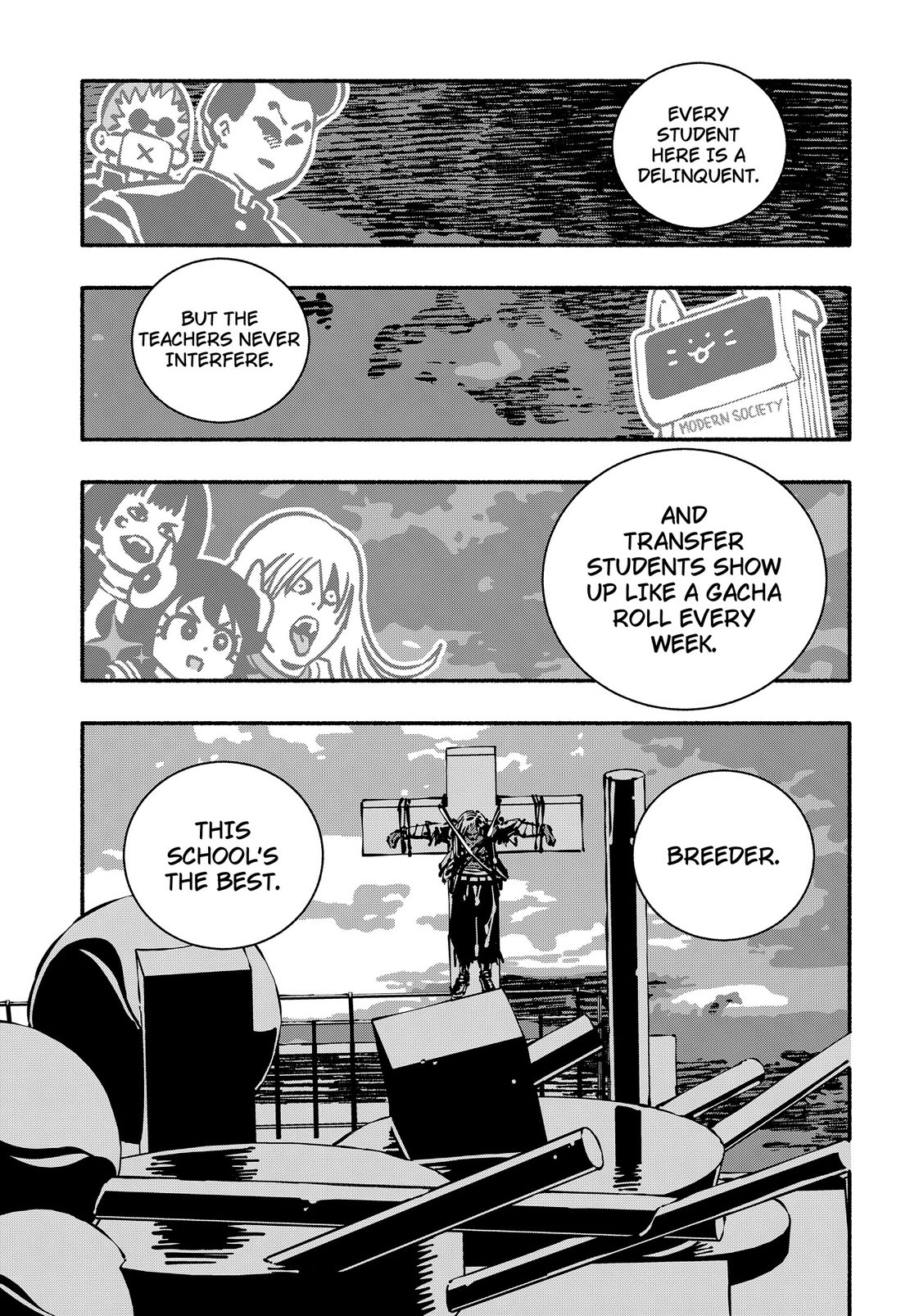 Delinquent Gacha Chapter 25 page 1 - Chapter 25: #25 2F - SUMO WRESTLING