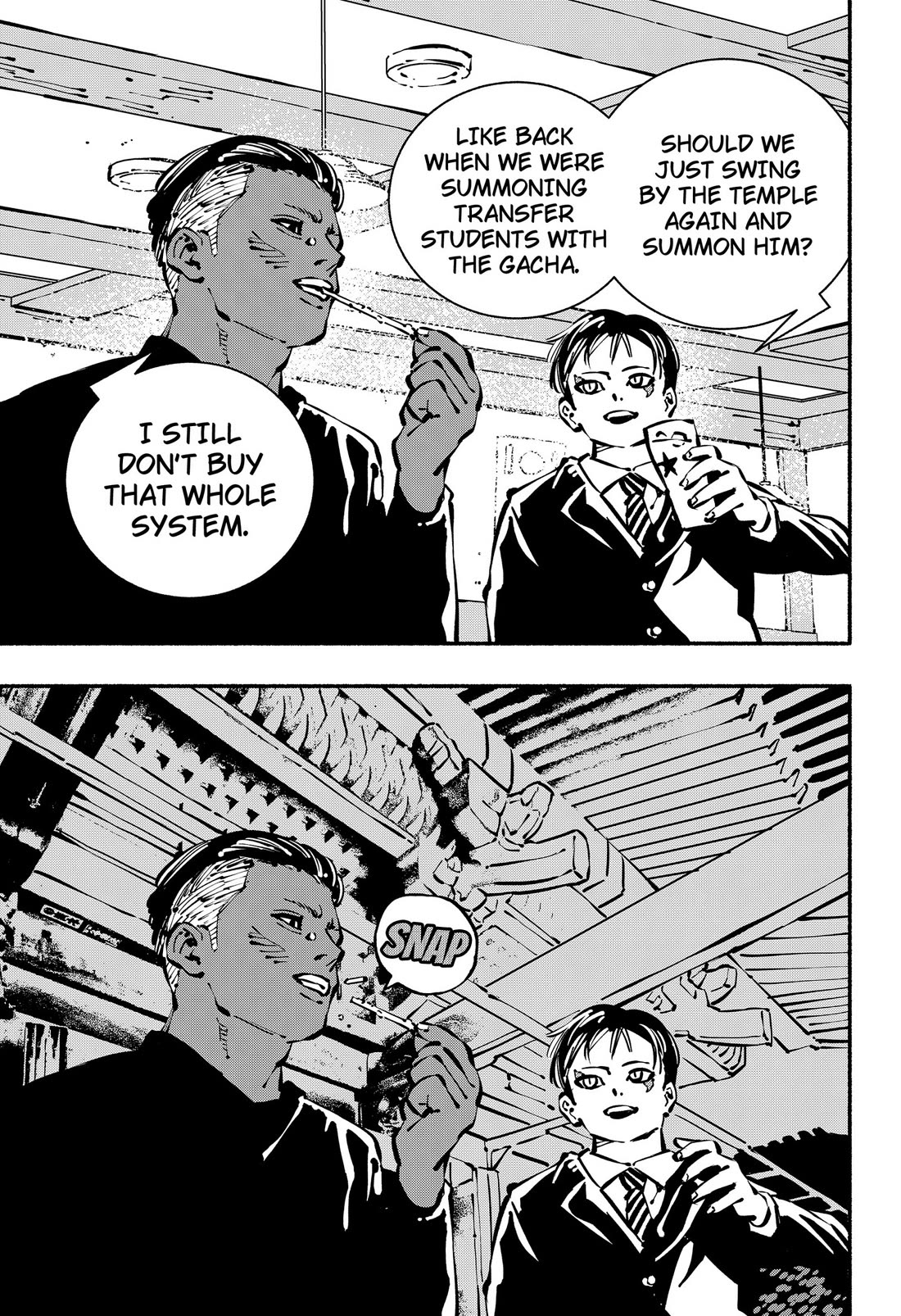 Delinquent Gacha Chapter 32 page 7 - Chapter 32: #32 THE WORLD IS YOURS