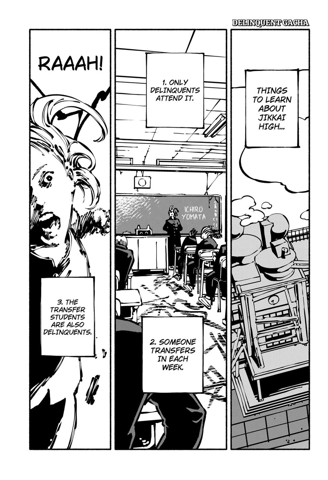 Delinquent Gacha Chapter 7 page 1 - Chapter 7