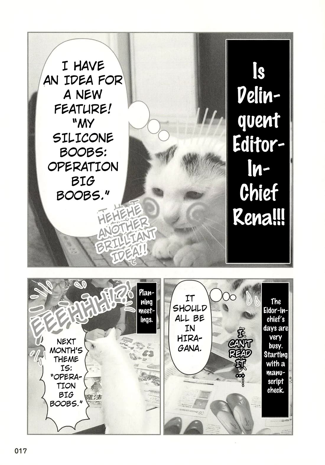 Delinquent President Rena Chapter 33 page 2 - Chapter 33: The birth of the first cat editor-in-chief.