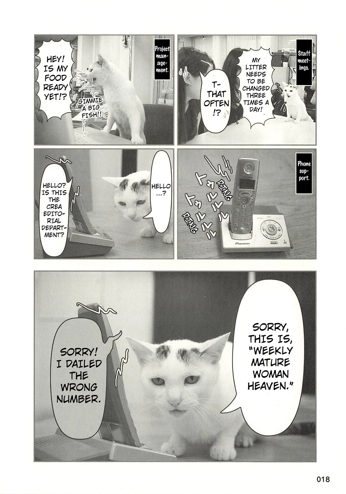 Delinquent President Rena Chapter 33 page 3 - Chapter 33: The birth of the first cat editor-in-chief.