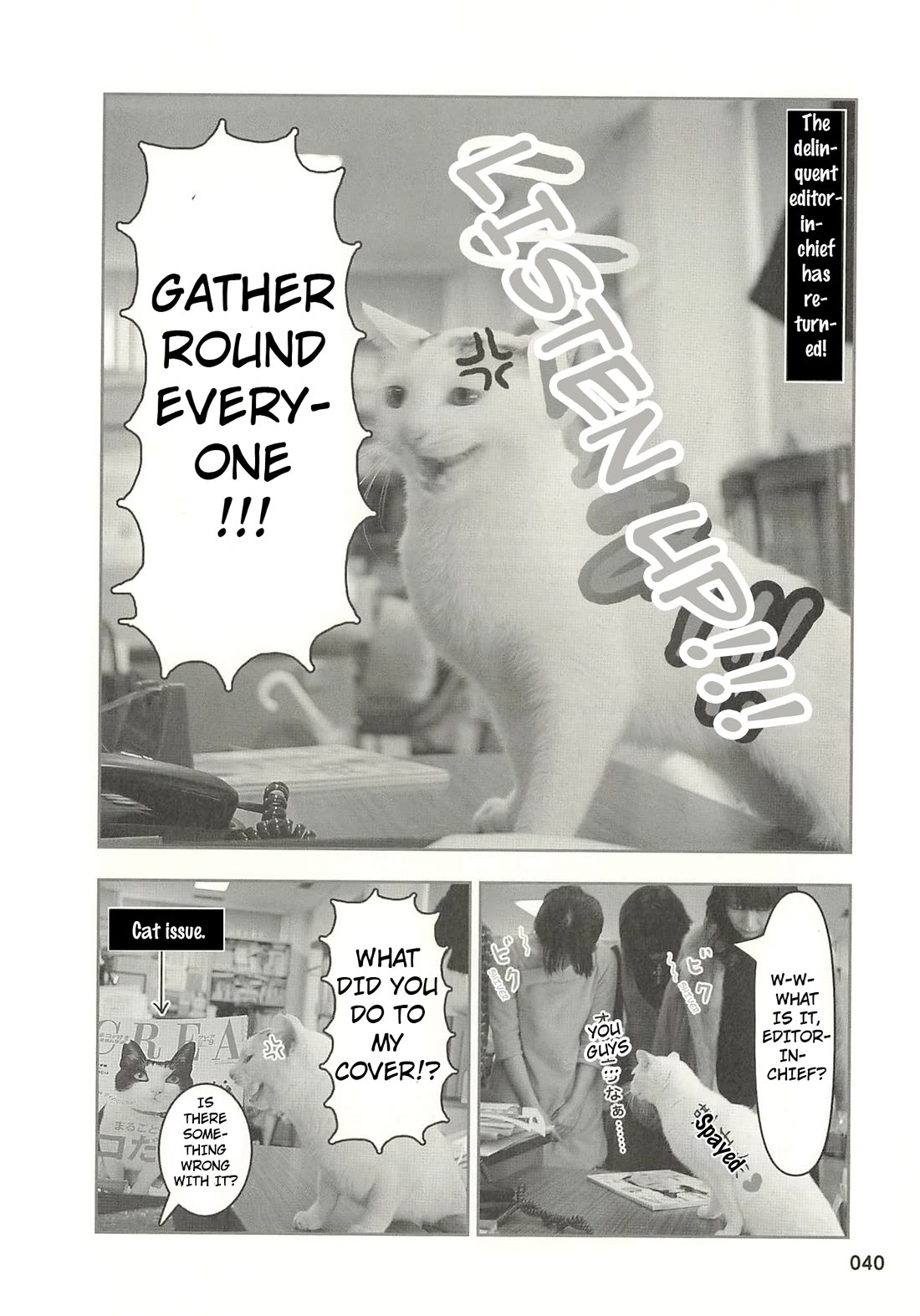 Delinquent President Rena Chapter 36 page 3 - Chapter 36: The cat came back.