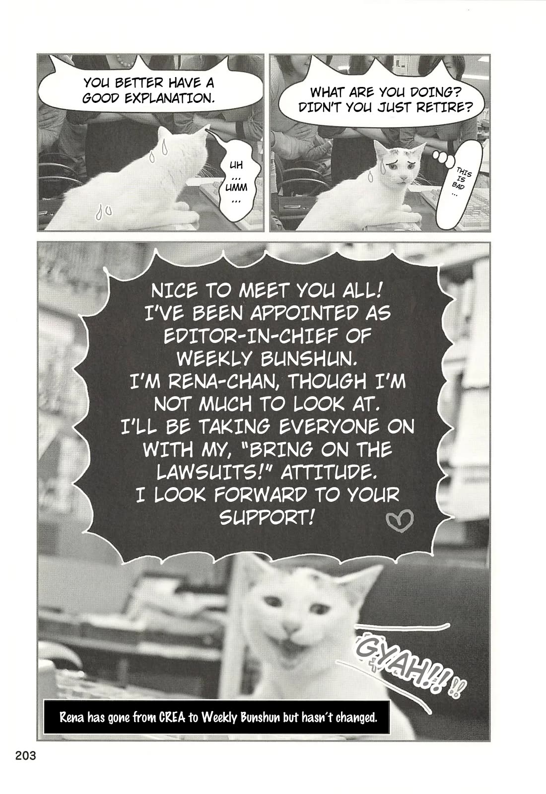 Delinquent President Rena Chapter 51 page 14 - Chapter 51: Farewell, charismatic editor-in-chief!