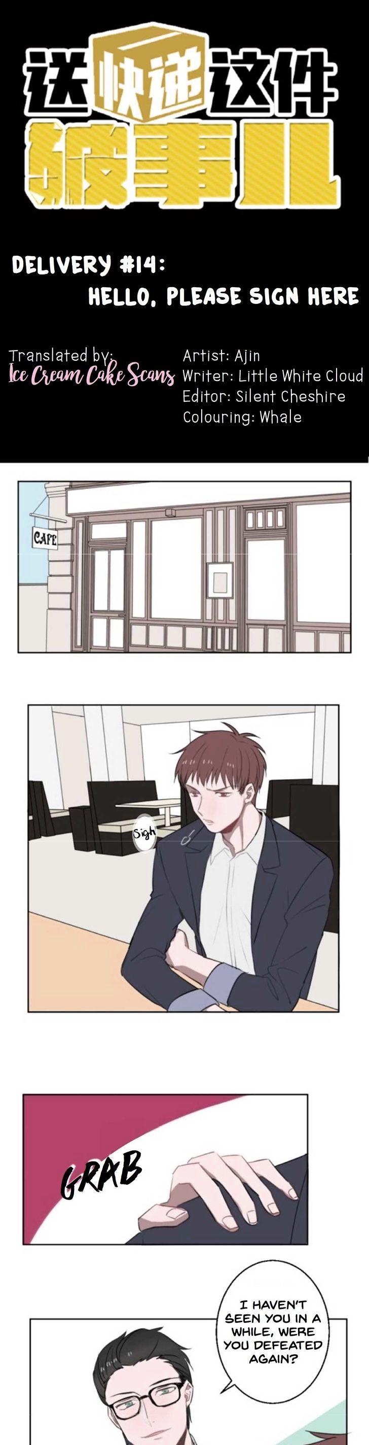 Delivery Boy Debacle Chapter 14 page 2 - Chapter 14 : Hello, Please Sign Here