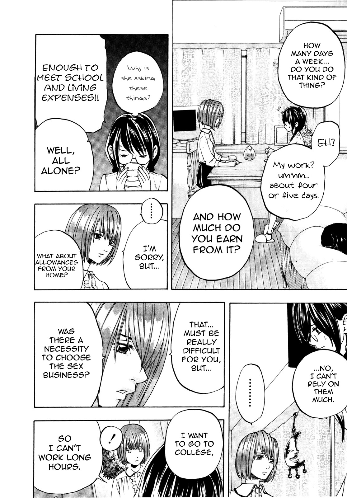 Delivery Cinderella Chapter 9 page 6 - Chapter 9: Wet