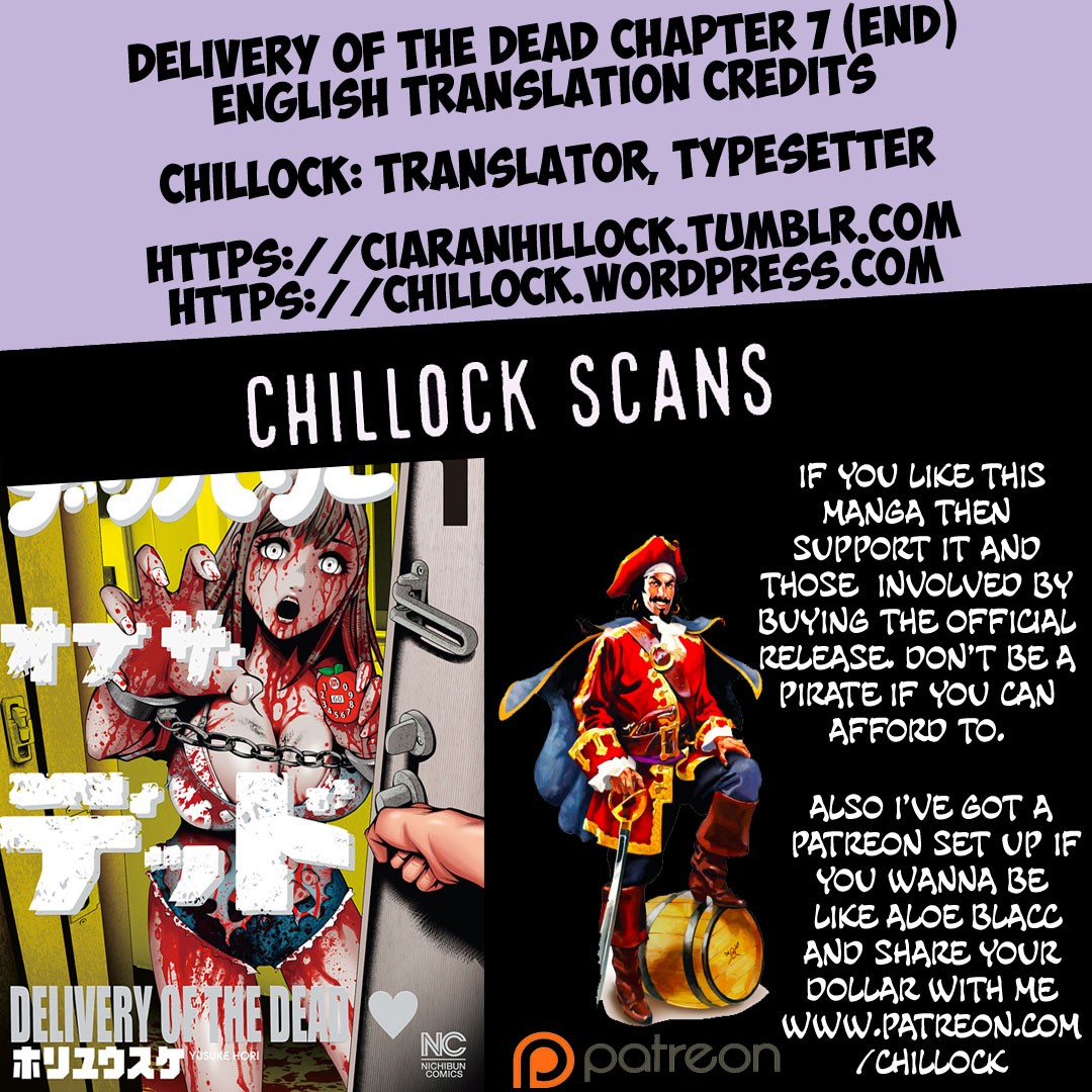 Delivery of the Dead Chapter 7 page 31 - Chapter 7: Memory of the Dead Part 2 [END]